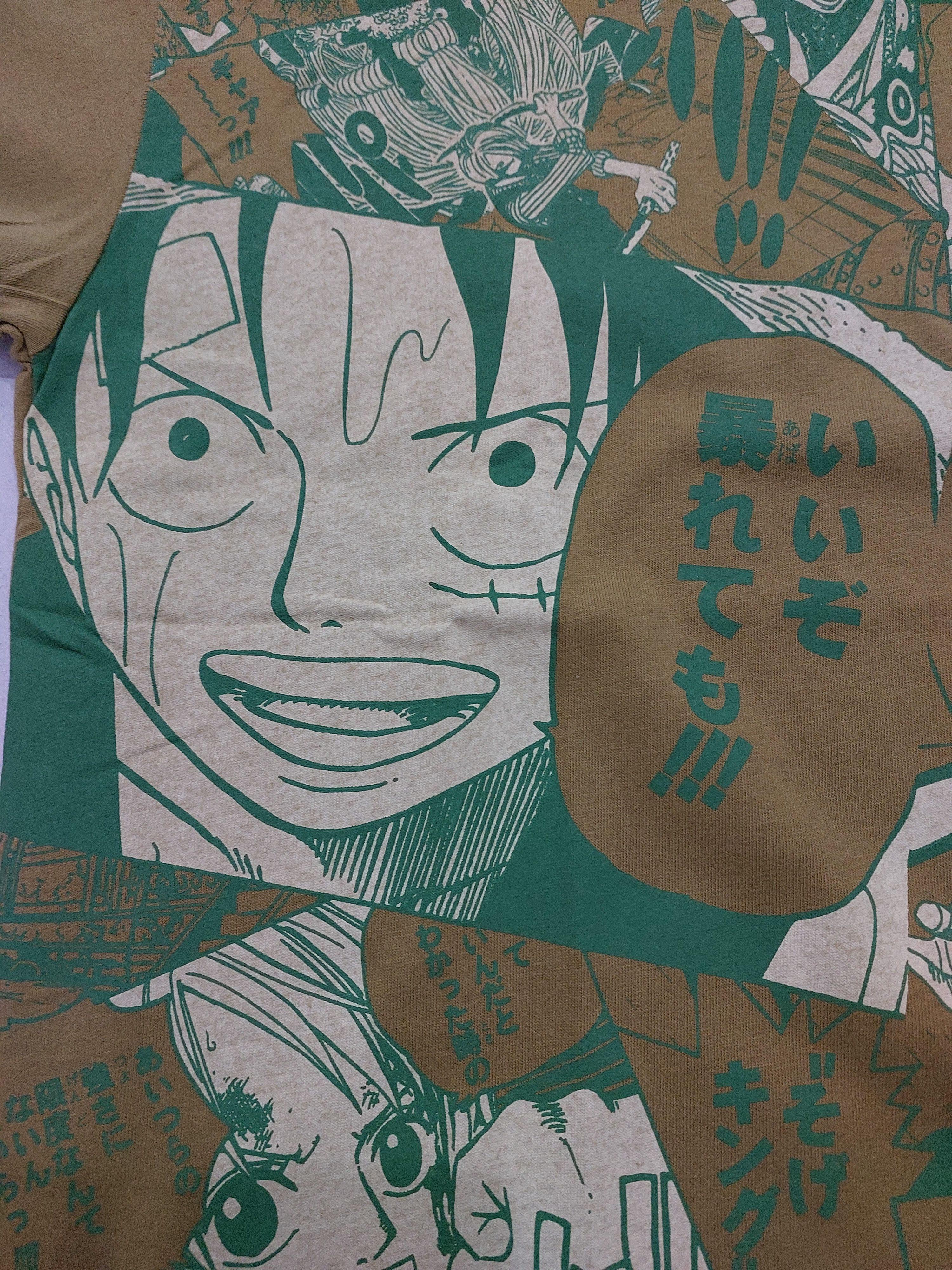 Anime × One Piece × Vintage VINTAGE ONE PIECE ANIME WEEKLY JUMP T SHIRT Size US M / EU 48-50 / 2 - 8 Thumbnail
