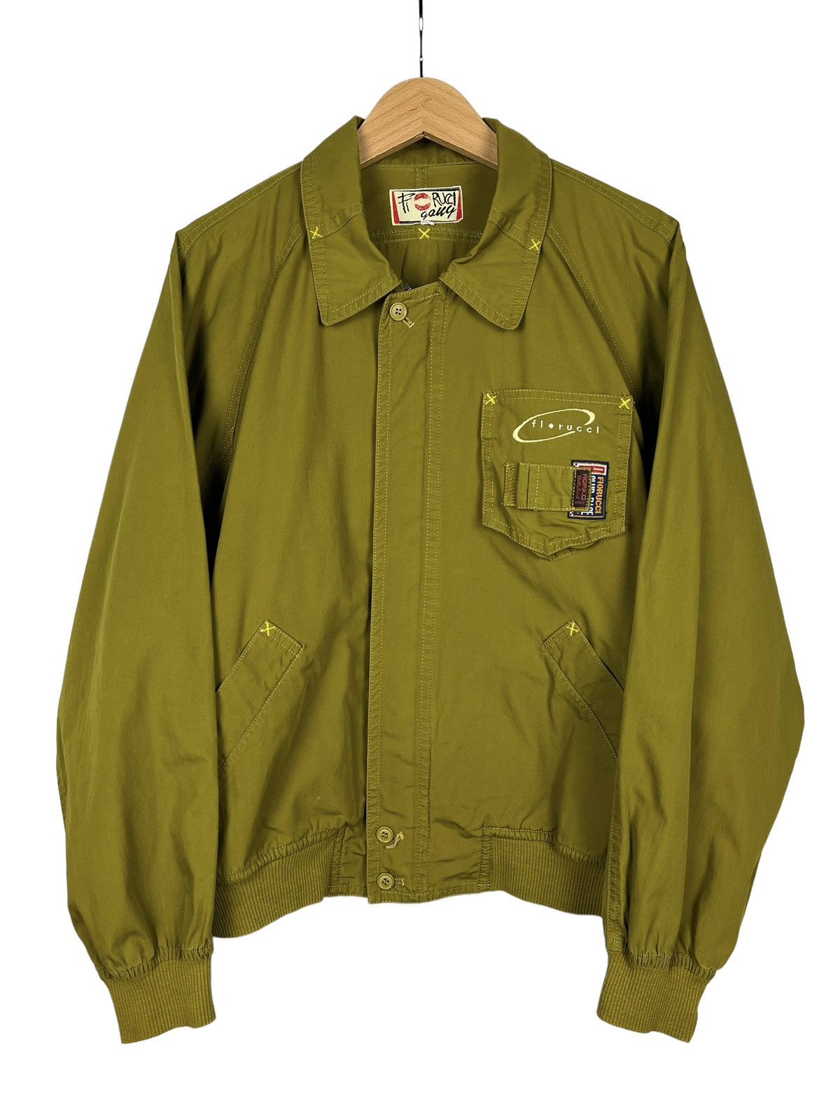 Vintage Fiorucci Utility Light Harrington Jacket