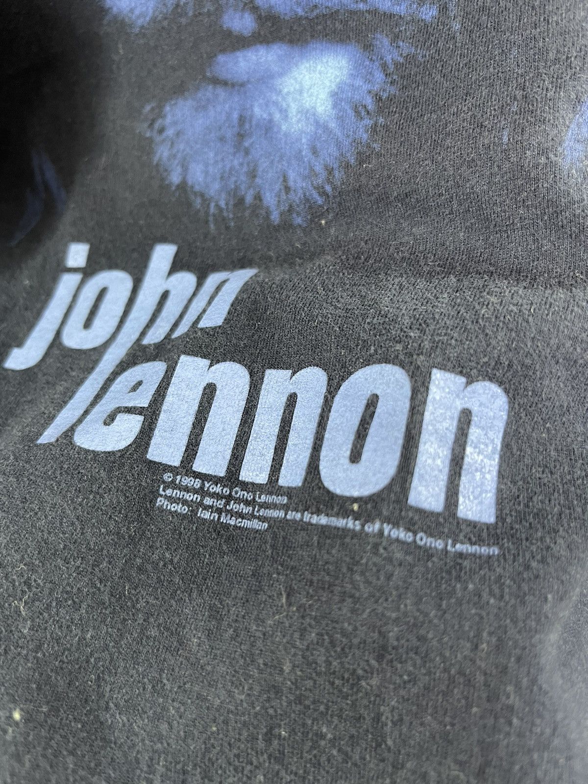 Vintage Vintage John Lennon TSHIRT Size US XL / EU 56 / 4 - 3 Thumbnail