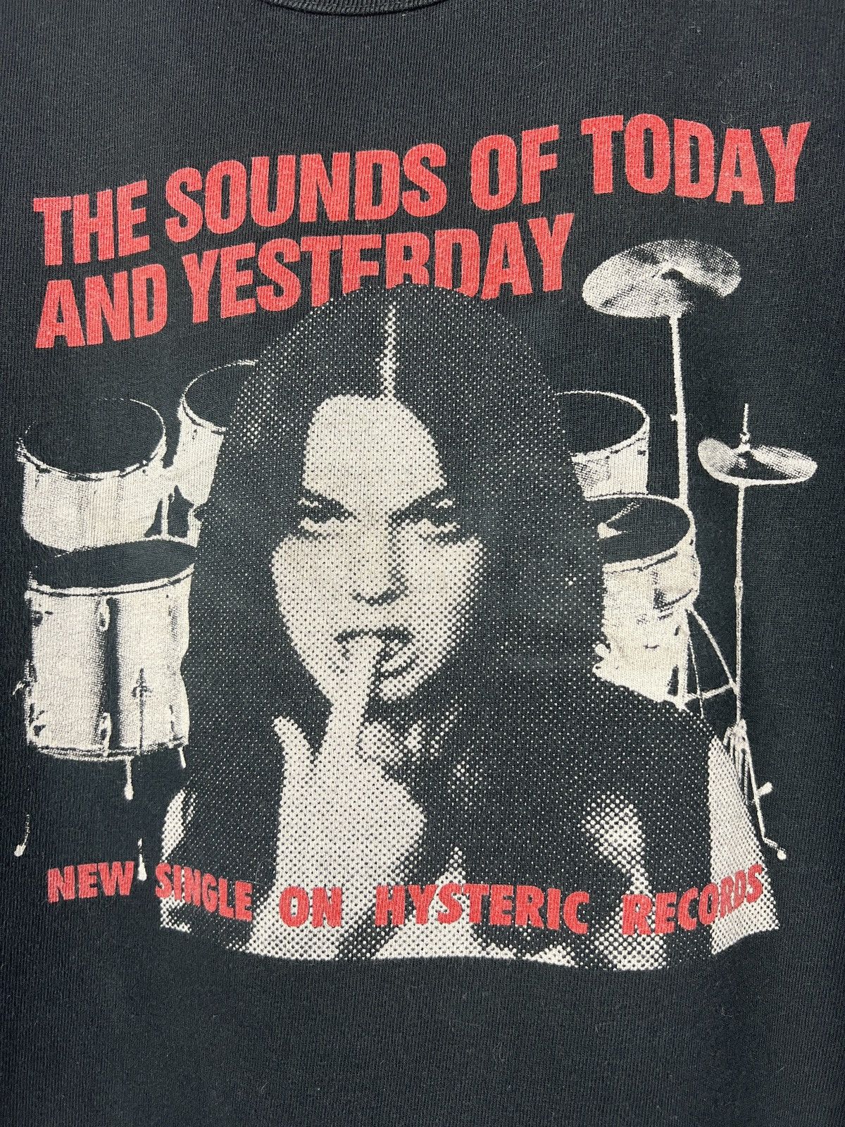 Hysteric Glamour Hysteric Glamour ‘Hysteric Records” Crewneck Tshirt Size US S / EU 44-46 / 1 - 7 Thumbnail