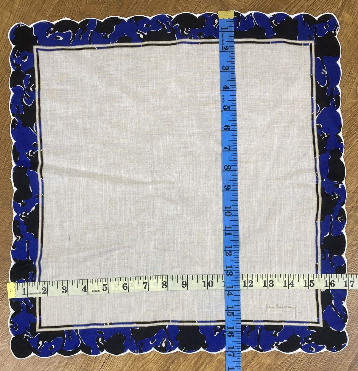 Designer × Pierre Balmain × Vintage Pierre Balmain Handkerchief / Bandana / Neckerchief Size ONE SIZE - 5 Thumbnail