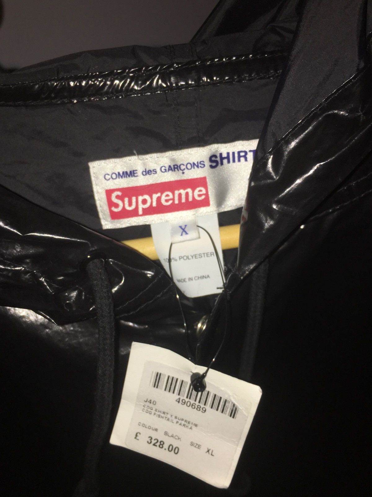 Comme des Garcons × Supreme Supreme X CDG Parka Size US XL / EU 56 / 4 - 6 Thumbnail