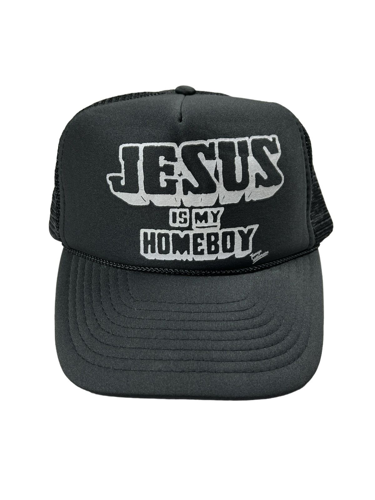 Other Vintage 90s ‘Jesus Is My Homeboy” Trucker Hat Size ONE SIZE - 1 Thumbnail