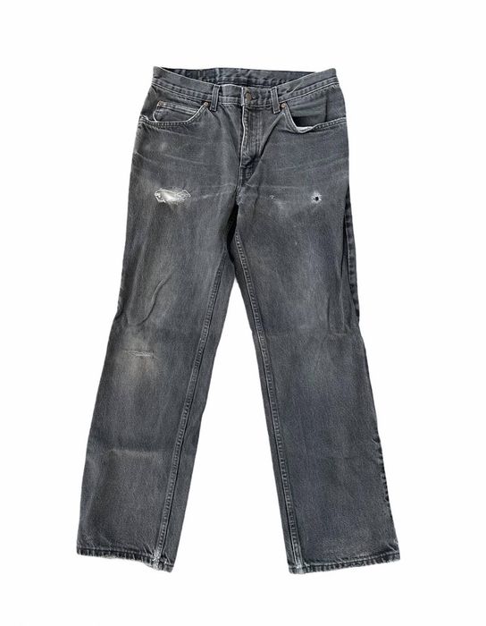 Vintage 1990s GWG Faded Workwear Painter Denim Jeans Levis Size US 34 / EU 50 - 1 Preview