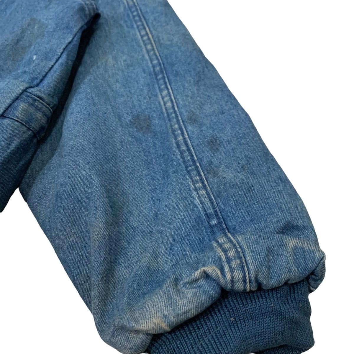 Japanese Brand Vintage Daytonsprings Denim Bomber Jacket Size US S / EU 44-46 / 1 - 9 Thumbnail