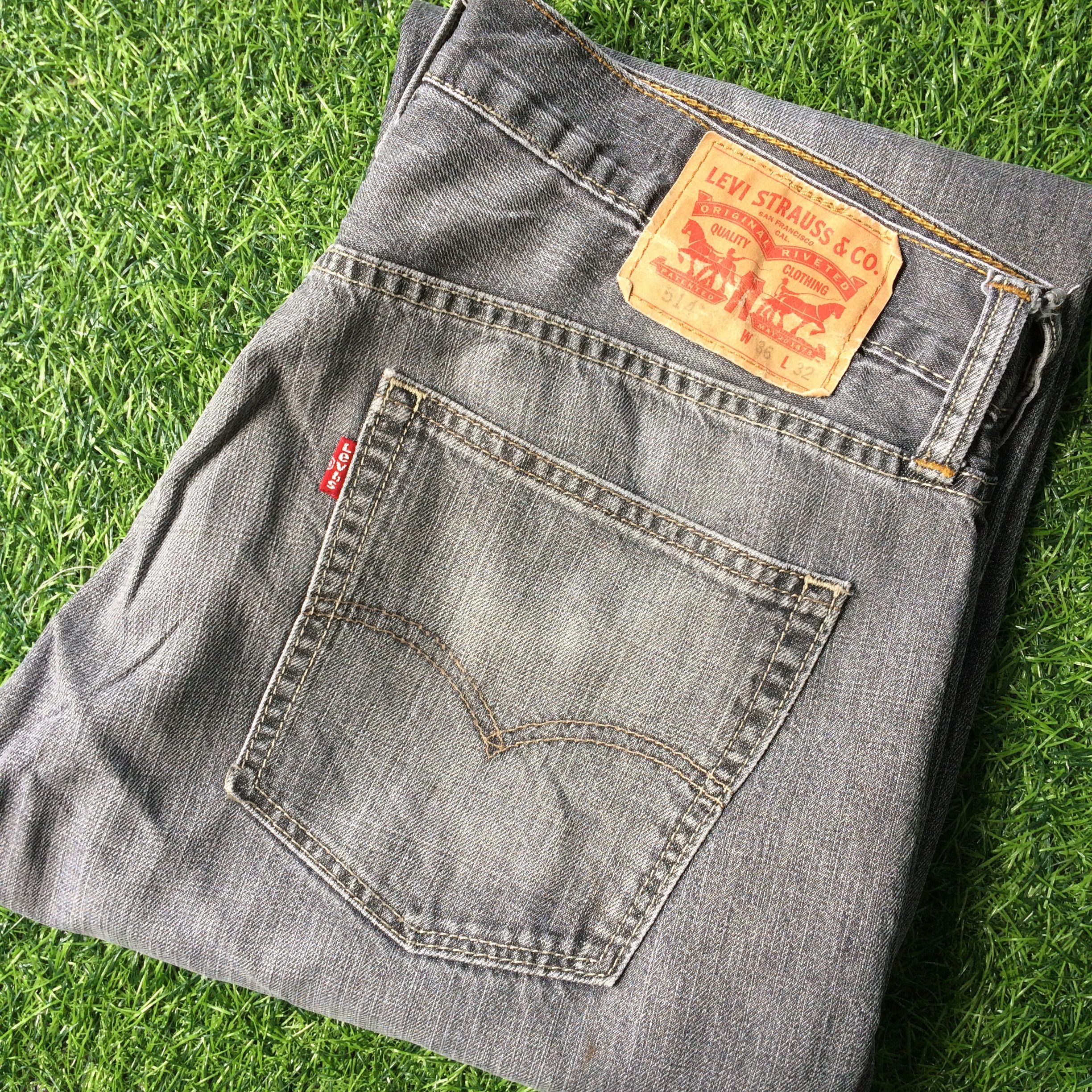 Levi's Vintage Levis 514 Distressed Jeans #B-484 Size US 34 / EU 50 - 10 Thumbnail