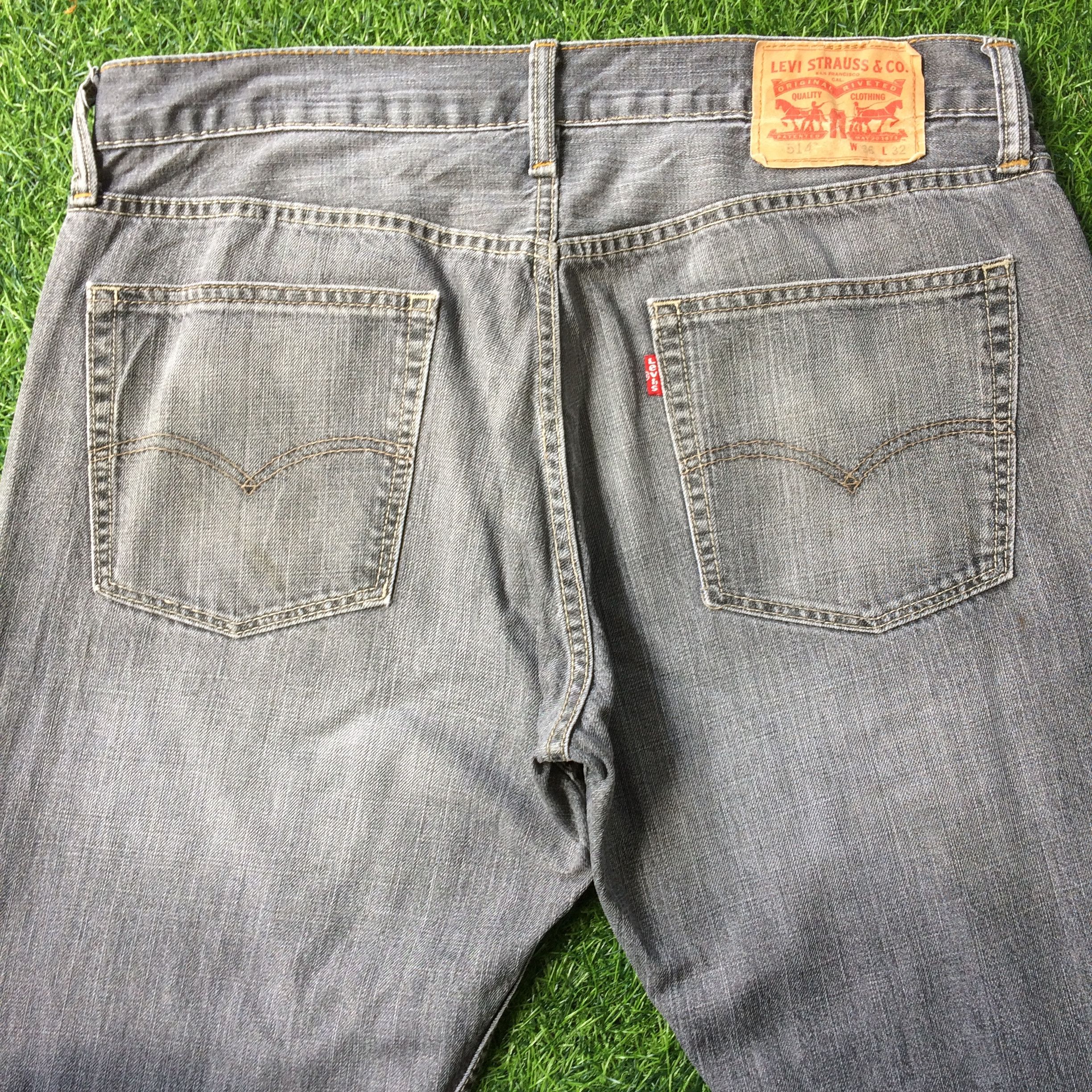 Levi's Vintage Levis 514 Distressed Jeans #B-484 Size US 34 / EU 50 - 4 Thumbnail