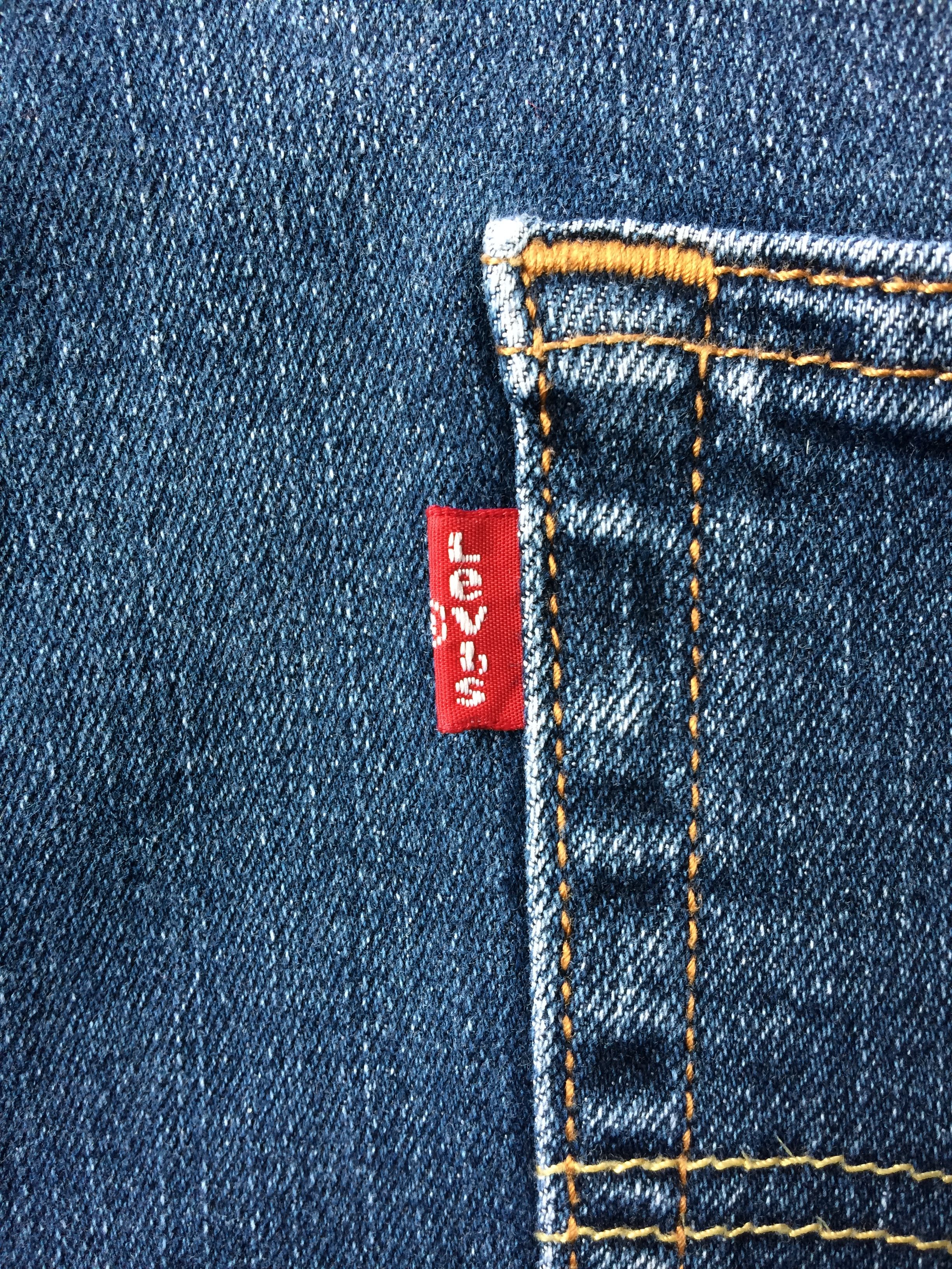Levi's Vintage Distressed Levis 513 Jeans #B-490 Size US 35 - 8 Thumbnail