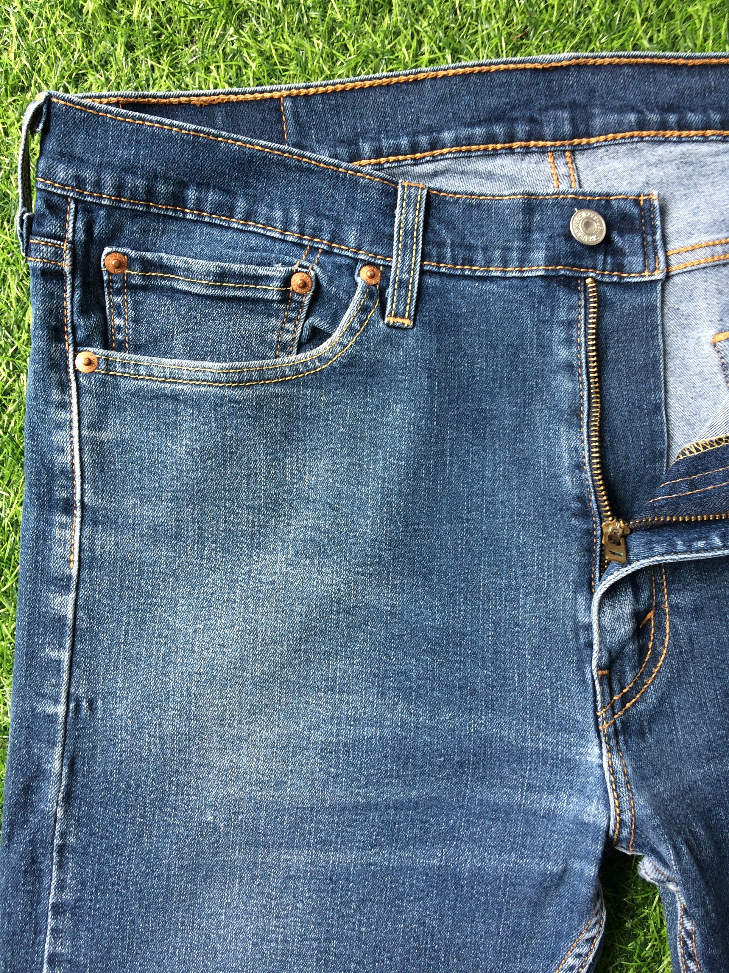 Levi's Vintage Distressed Levis 513 Jeans #B-490 Size US 35 - 4 Thumbnail