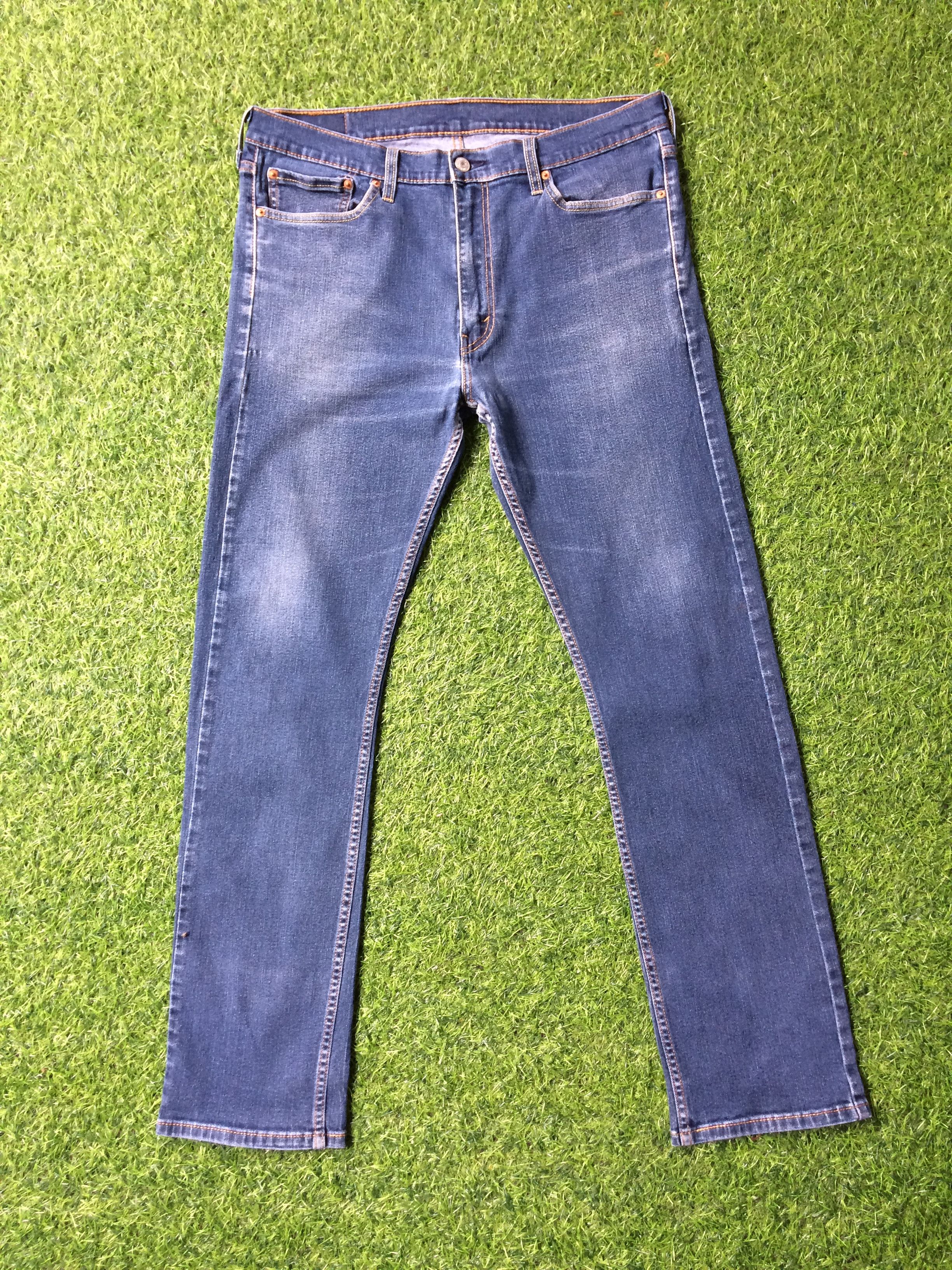 Levi's Vintage Distressed Levis 513 Jeans #B-490 Size US 35 - 1 Thumbnail