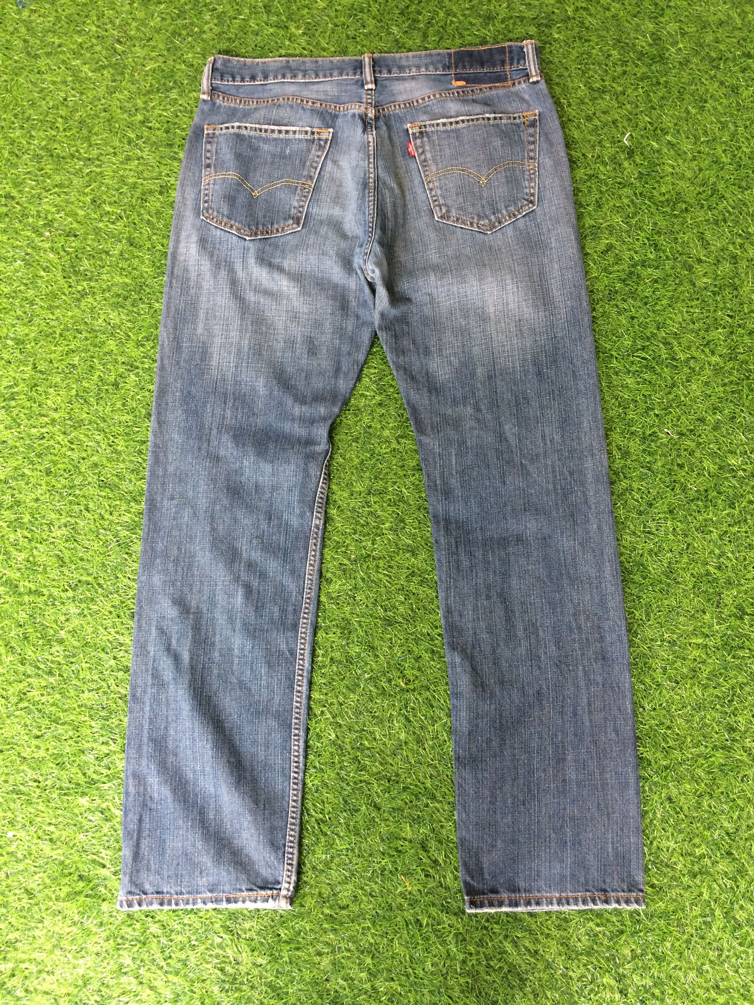 Levi's Vintage Distressed Levis 505 Jeans #B-258 Size US 35 - 2 Thumbnail