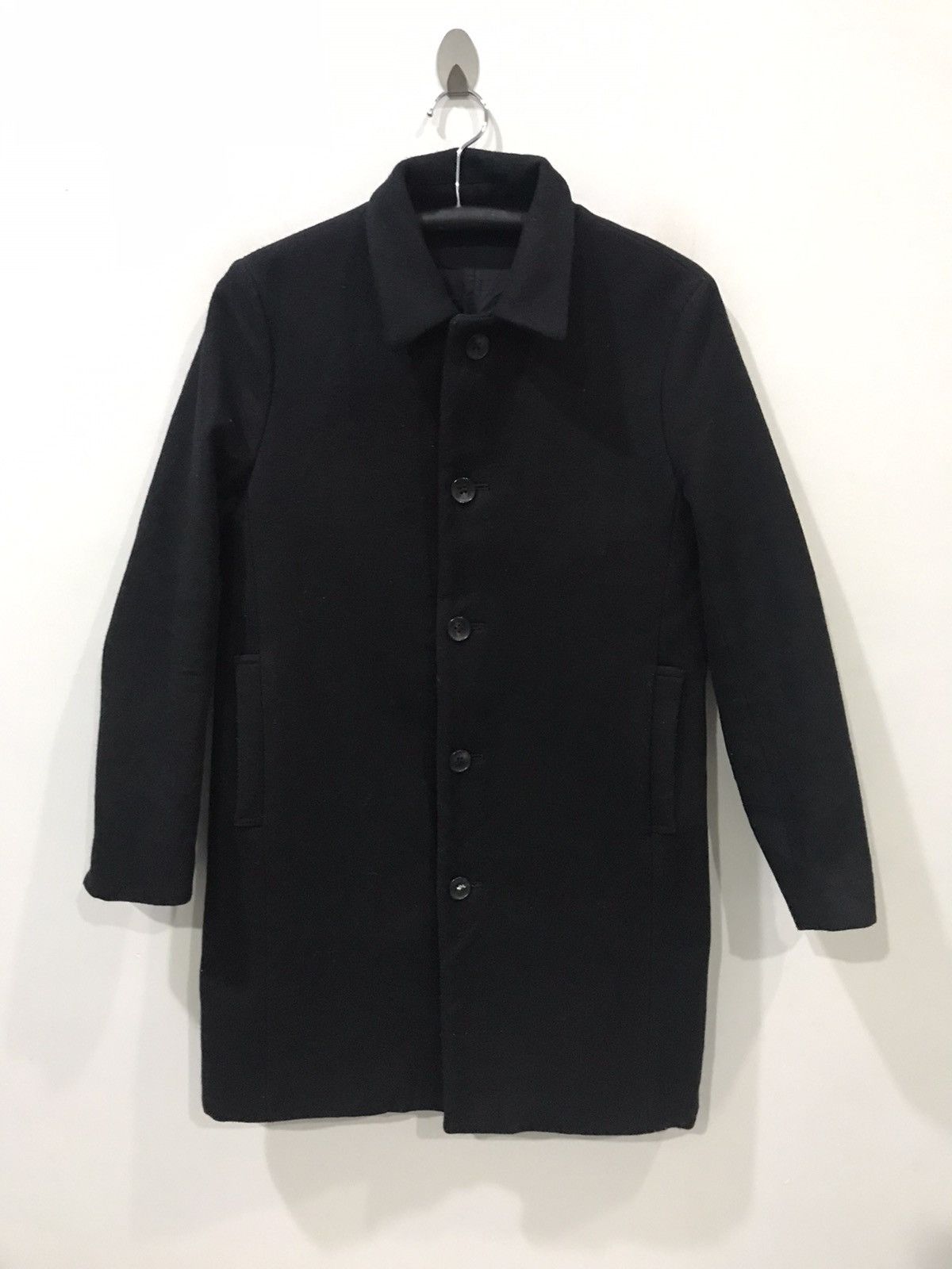 Japanese Brand × STUDIOUS STUDIOUS Japan Wool Overcoat Size US S / EU 44-46 / 1 - 1 Thumbnail