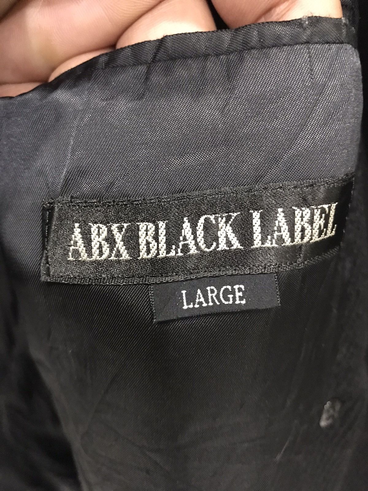 Japanese Brand ABX BLACK LABEL Japan High End Brand Cross Curduroy Overcoat Size US L / EU 52-54 / 3 - 10 Thumbnail