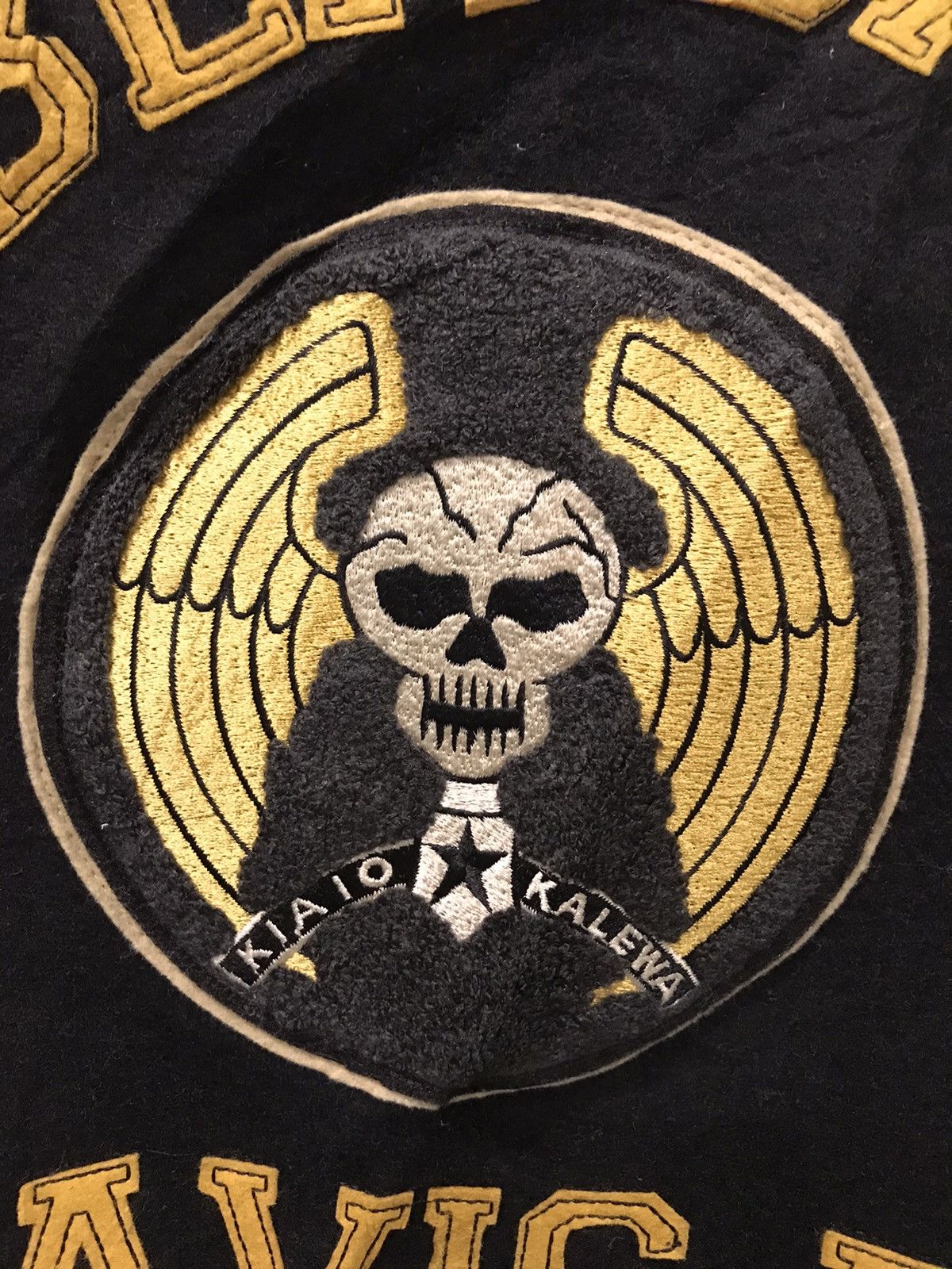 Buzz Rickson's Archival BUZZ RICKSON Bomber Baron Embroidery Varsity Jacket Size US M / EU 48-50 / 2 - 13 Thumbnail