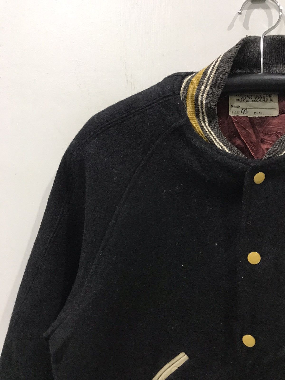 Buzz Rickson's Archival BUZZ RICKSON Bomber Baron Embroidery Varsity Jacket Size US M / EU 48-50 / 2 - 8 Thumbnail