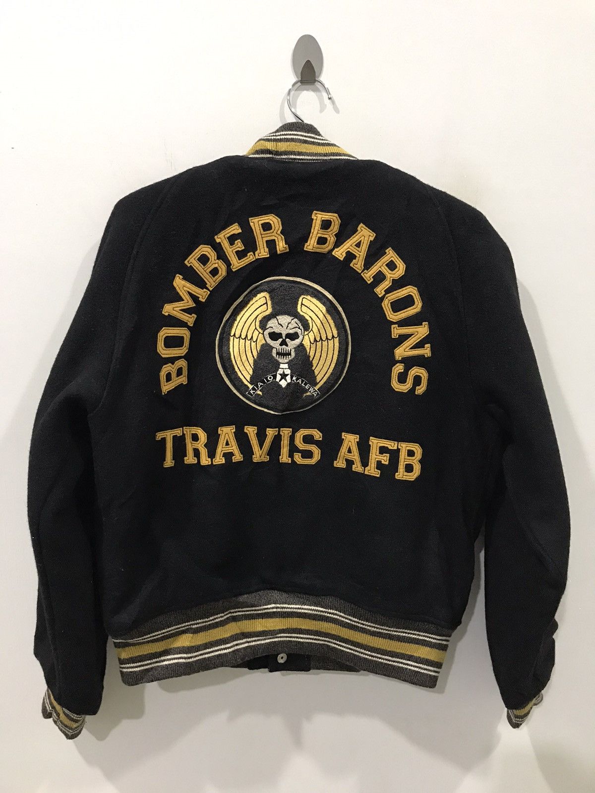 Buzz Rickson's ボンバーバロンジャケット Archival BUZZ RICKSON Bomber Baron Embroidery Varsity Jacket