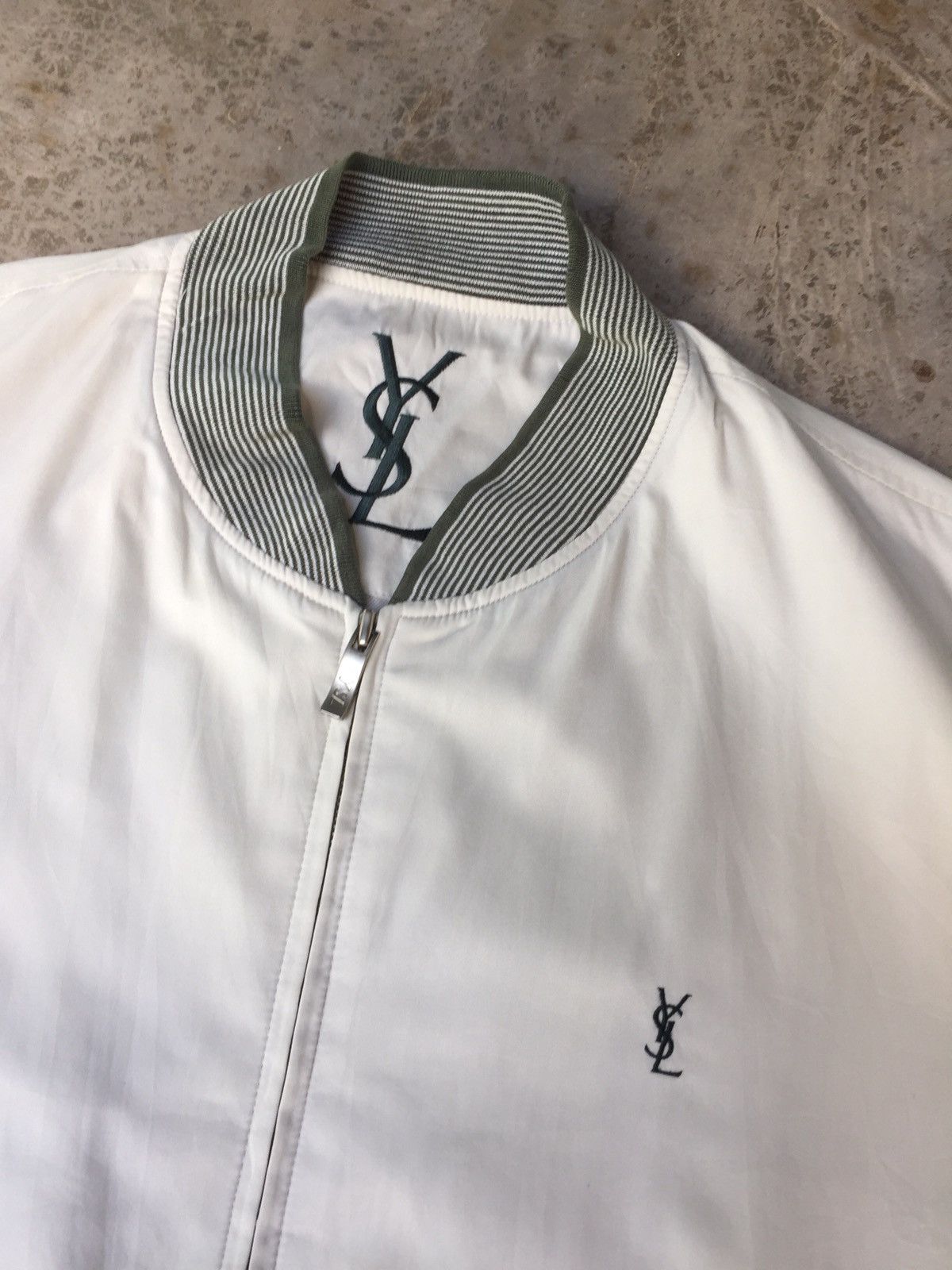 Yves Saint Laurent Yves Saint Laurent YSL harington like Work Jacket Size US L / EU 52-54 / 3 - 11 Thumbnail