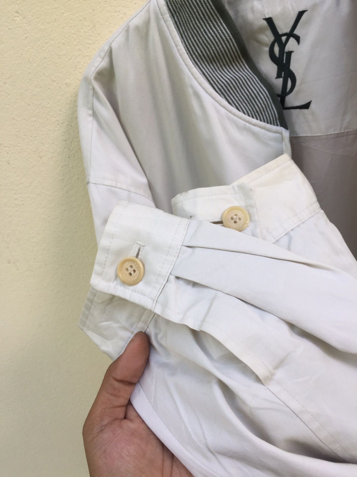 Yves Saint Laurent Yves Saint Laurent YSL harington like Work Jacket Size US L / EU 52-54 / 3 - 8 Thumbnail