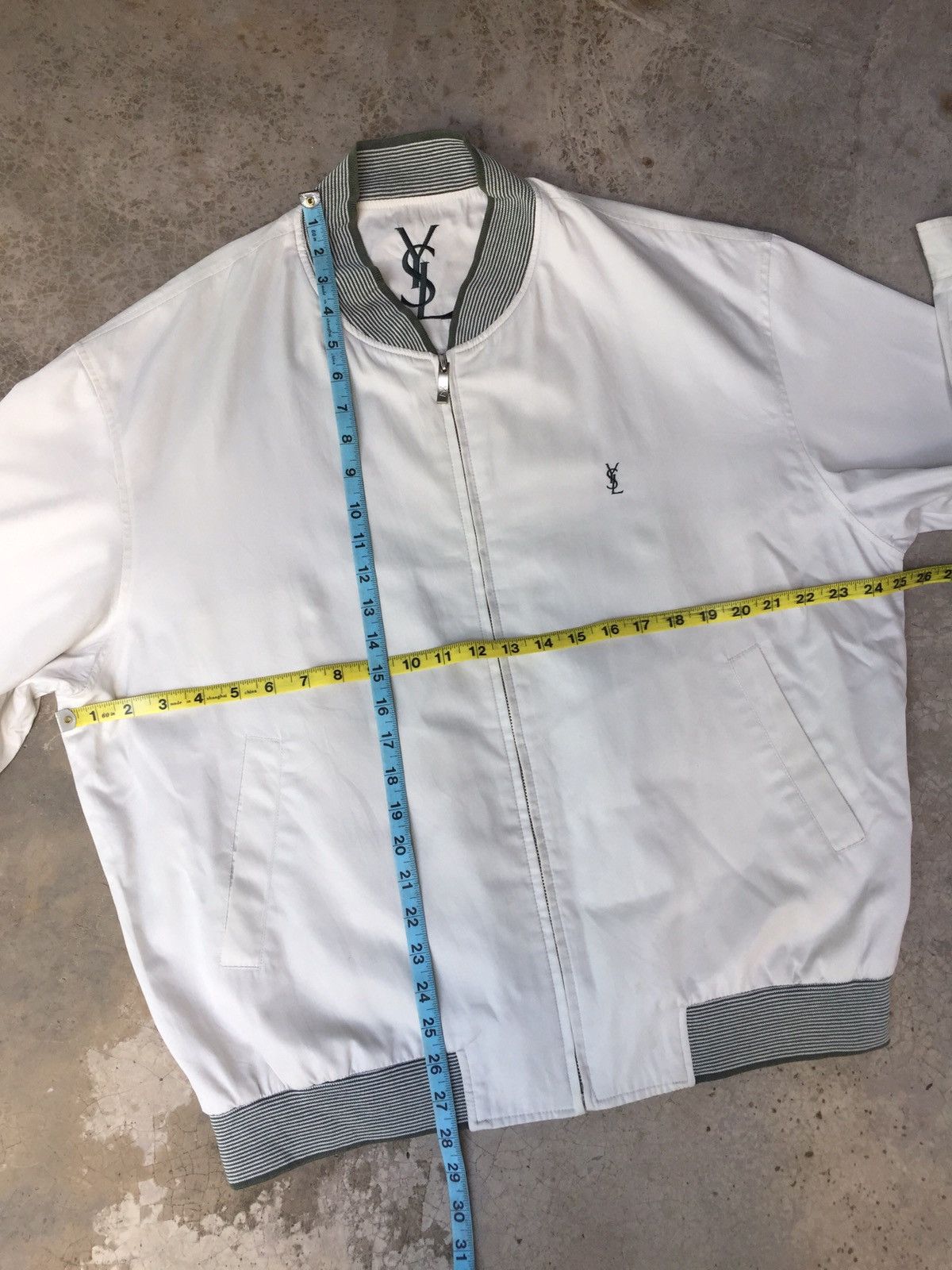 Yves Saint Laurent Yves Saint Laurent YSL harington like Work Jacket Size US L / EU 52-54 / 3 - 9 Thumbnail
