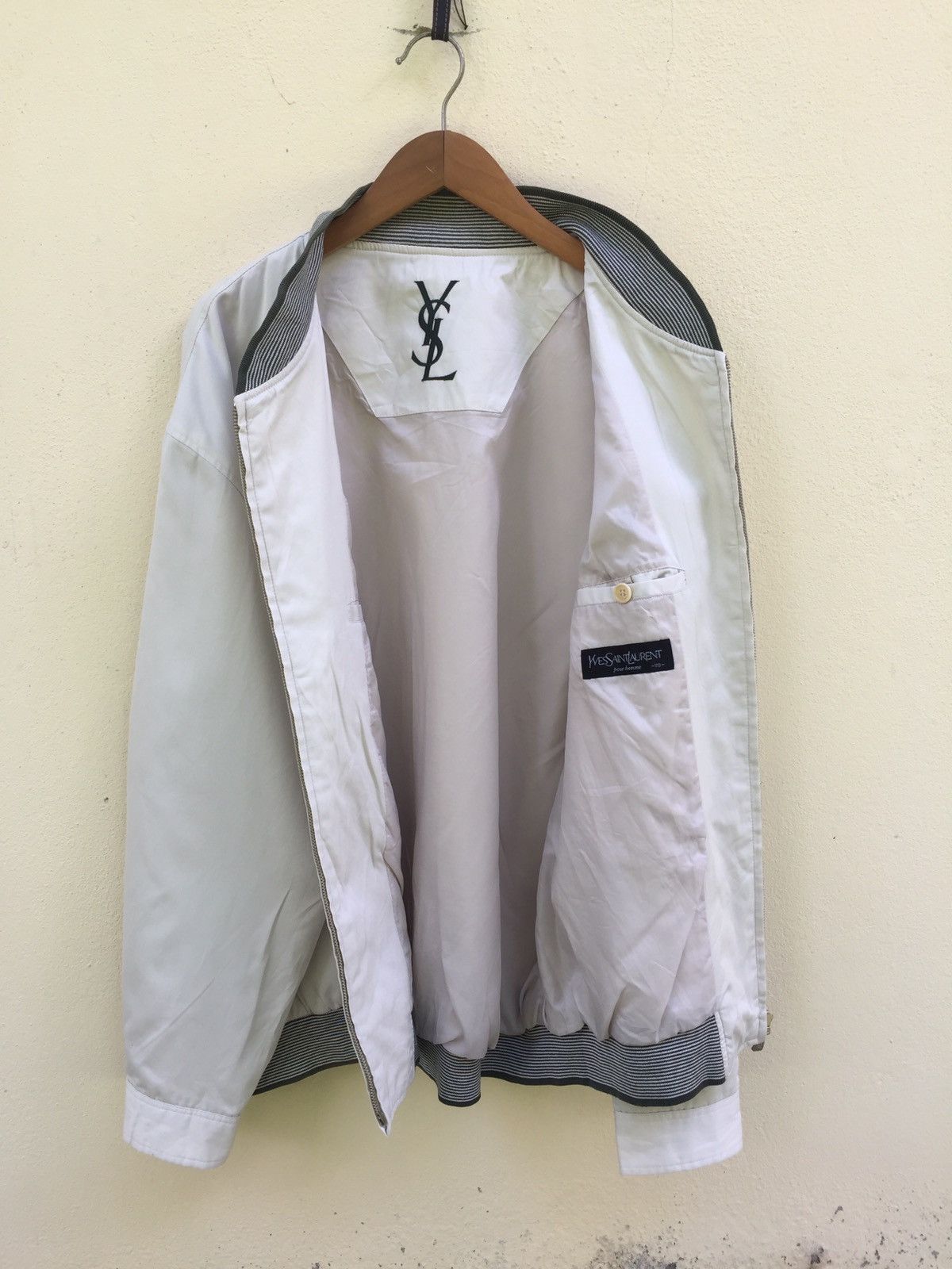 Yves Saint Laurent Yves Saint Laurent YSL harington like Work Jacket Size US L / EU 52-54 / 3 - 5 Thumbnail
