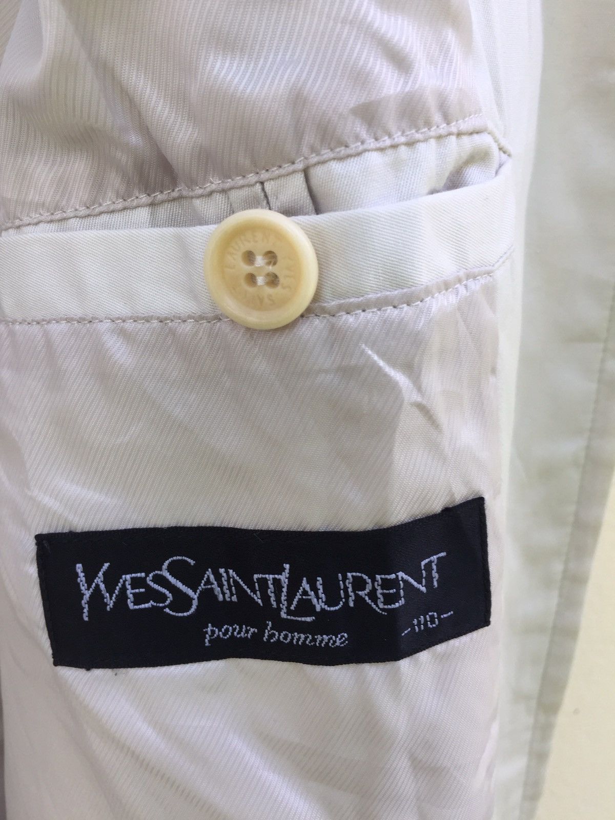 Yves Saint Laurent Yves Saint Laurent YSL harington like Work Jacket Size US L / EU 52-54 / 3 - 6 Thumbnail