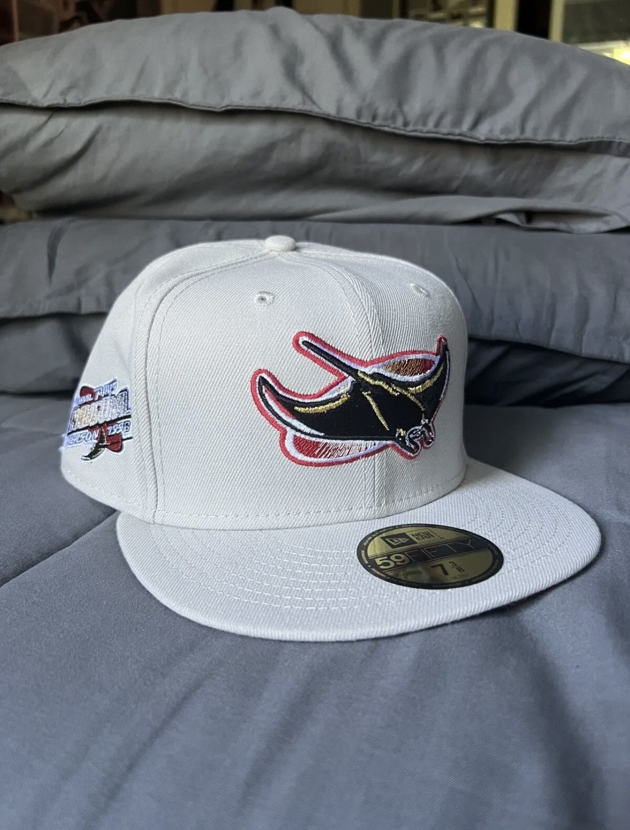 New Era Tampa Bay Devil Rays fitted hat 7 3/8 Grailed