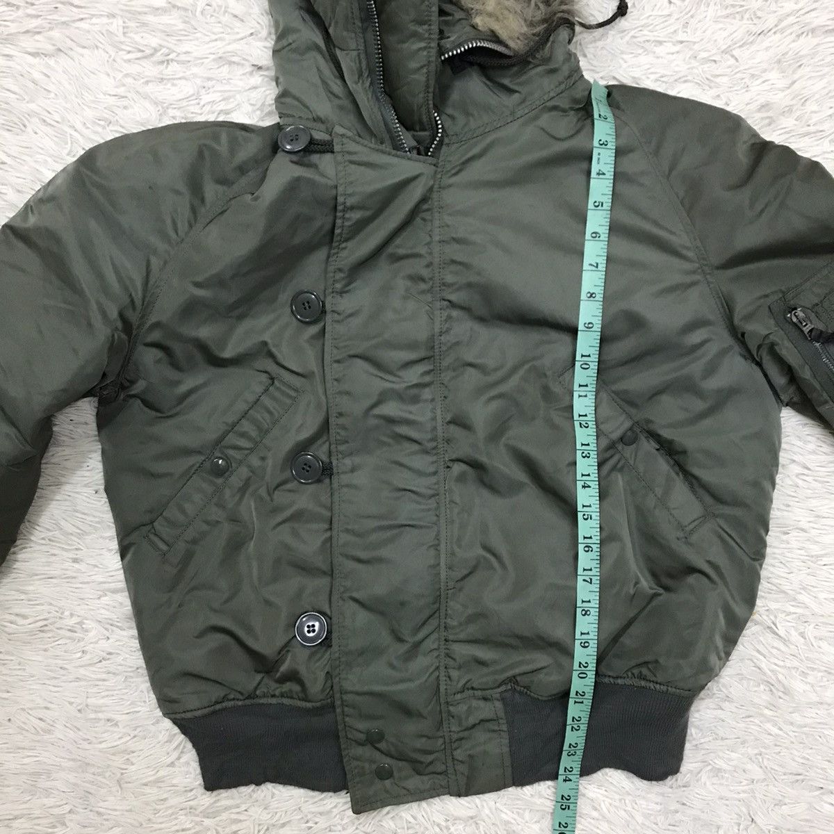 Alpha Industries × Vintage Vintage Alpha industries Flight jacket hoodies Size US M / EU 48-50 / 2 - 12 Thumbnail