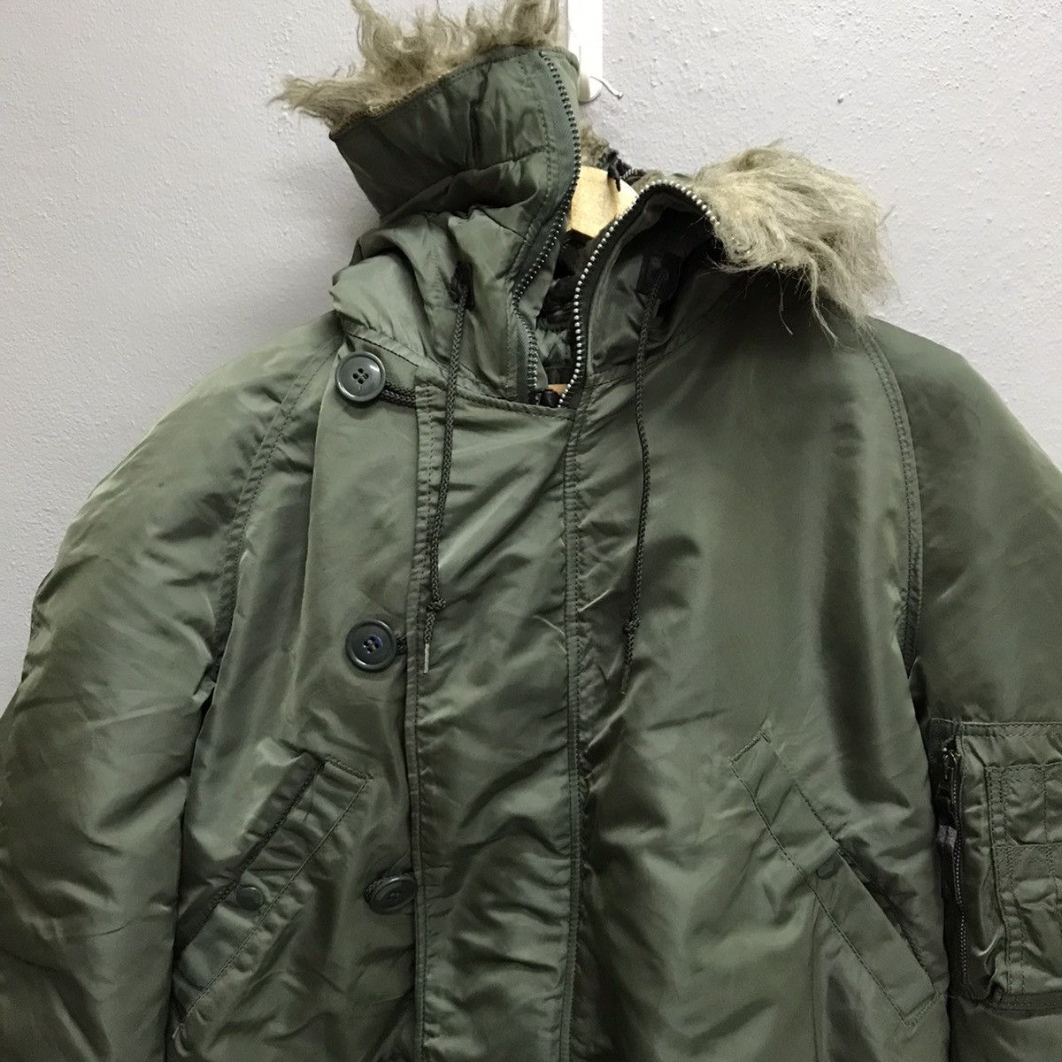 Alpha Industries × Vintage Vintage Alpha industries Flight jacket hoodies Size US M / EU 48-50 / 2 - 4 Thumbnail