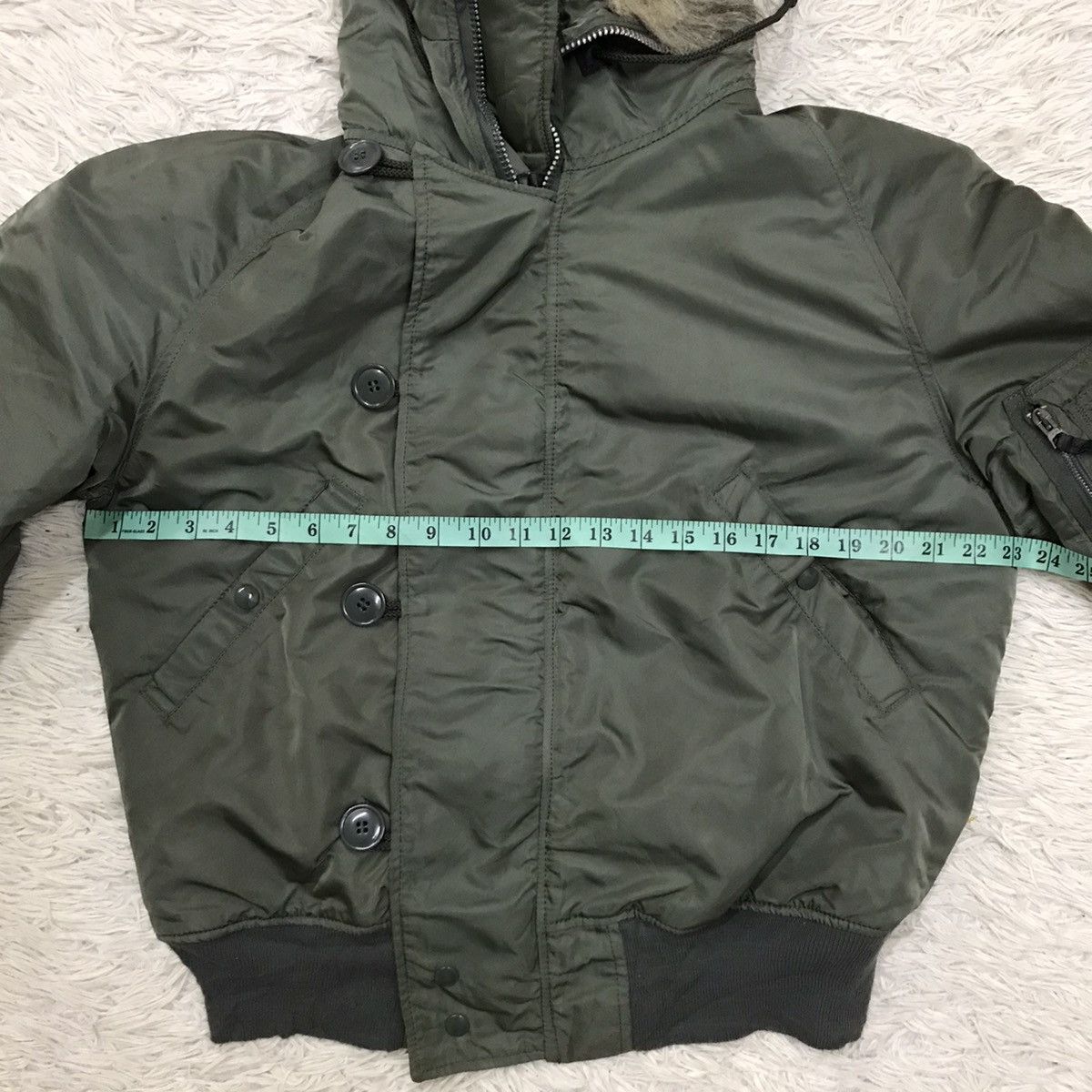 Alpha Industries × Vintage Vintage Alpha industries Flight jacket hoodies Size US M / EU 48-50 / 2 - 11 Thumbnail