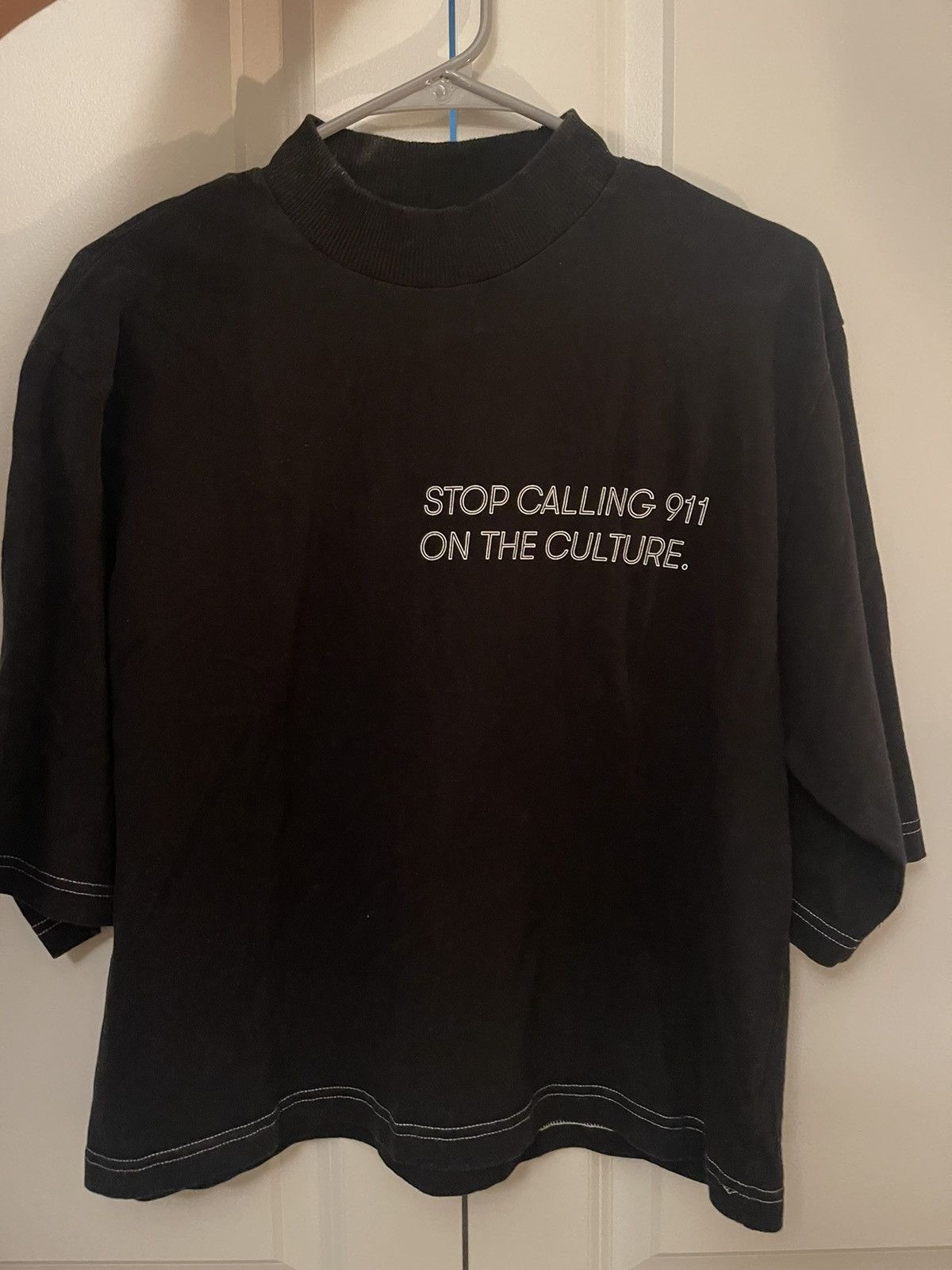 Pyer Moss Stop calling 911 on the culture Size US S / EU 44-46 / 1 - 1 Thumbnail