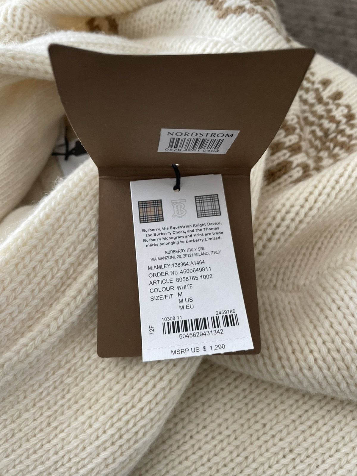 Burberry Burberry Hoodie Size US M / EU 48-50 / 2 - 3 Thumbnail