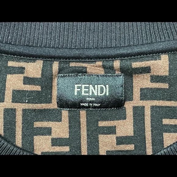 Fendi Fendi FF Sweatshirt XL Size US XL / EU 56 / 4 - 5 Thumbnail