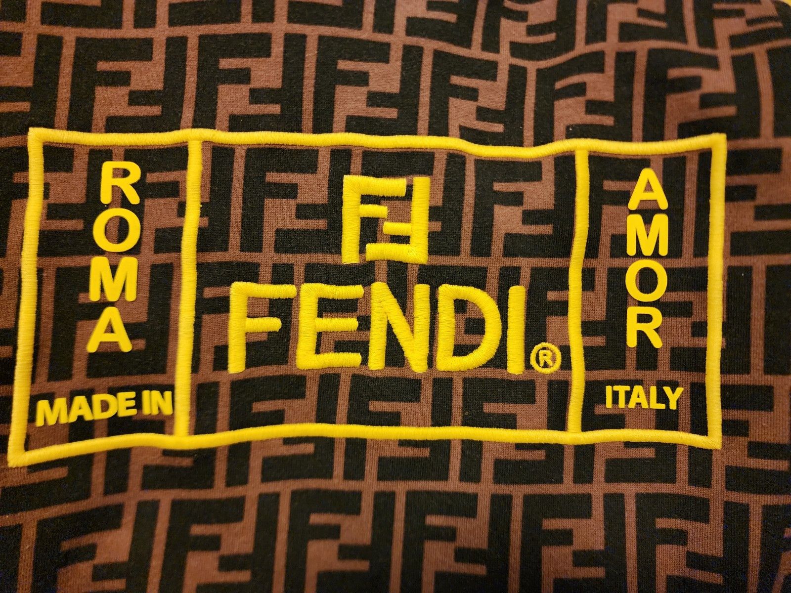 Fendi Fendi FF Sweatshirt XL Size US XL / EU 56 / 4 - 8 Thumbnail