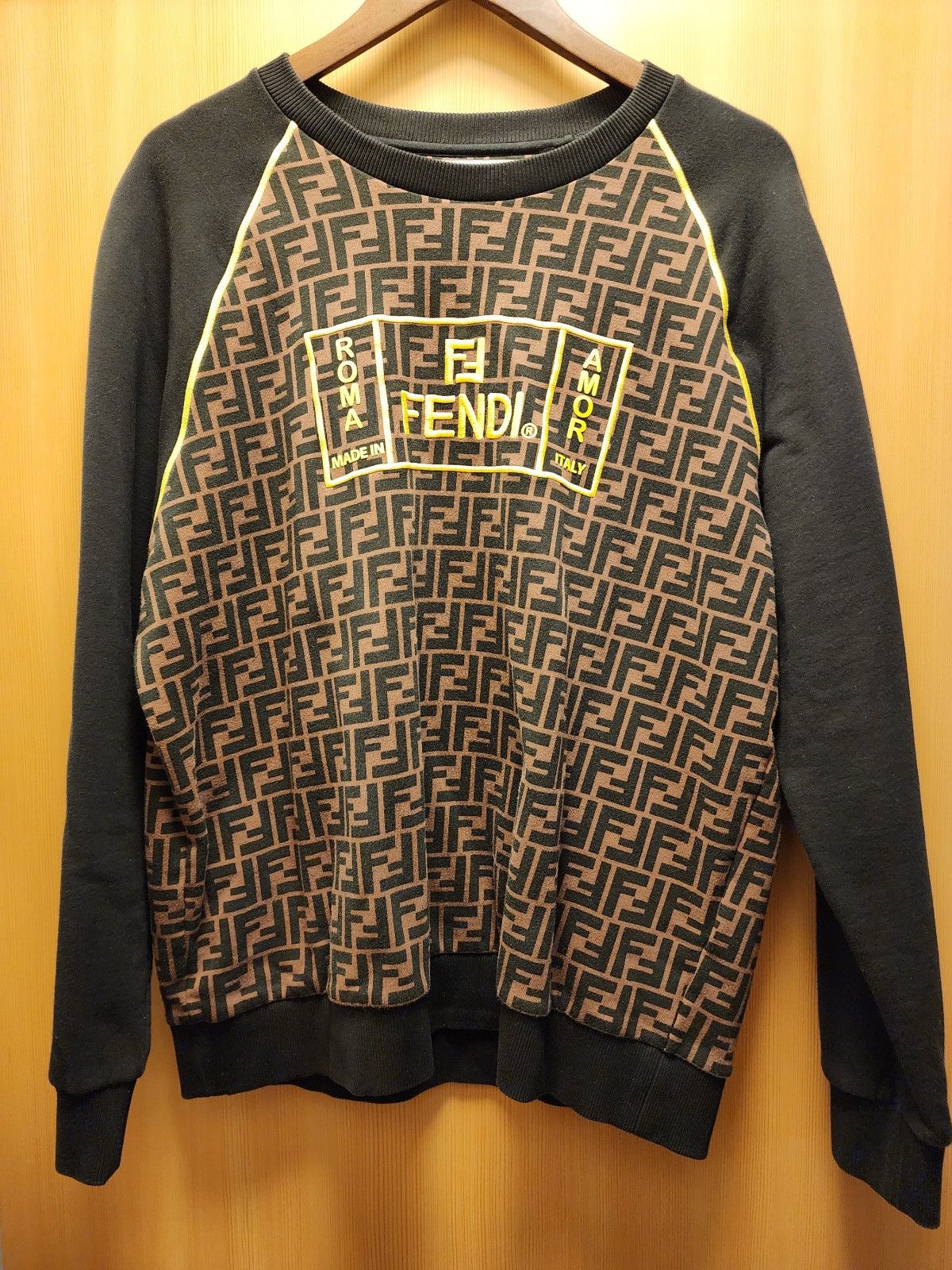 Fendi Fendi FF Sweatshirt XL Size US XL / EU 56 / 4 - 6 Thumbnail