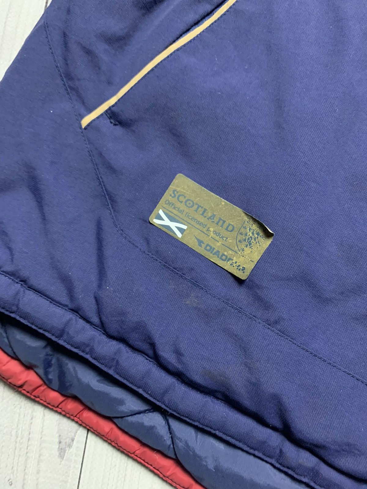 Diadora × Vintage Vintage soccer jacket Scotland winter parka Diadora size XL Size US XL / EU 56 / 4 - 8 Thumbnail