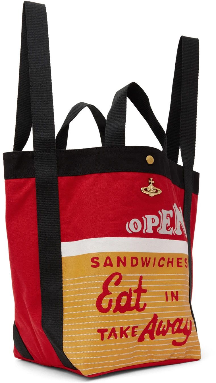 Vivienne Westwood VIVIENNE WESTWOOD Red Worker Runner Holdall Tote Size ONE SIZE - 2 Thumbnail
