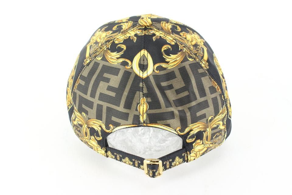 Fendi × Versace Fendace multicolor silk baseball cap Size ONE SIZE - 2 Thumbnail