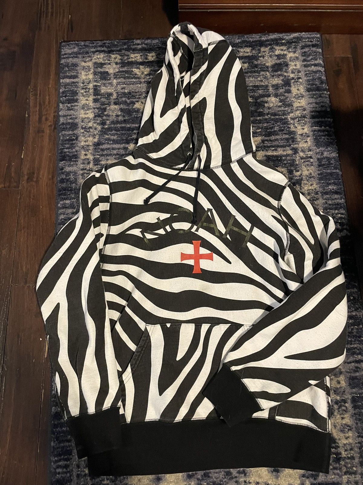 Noah Zebra Hoodie Grailed