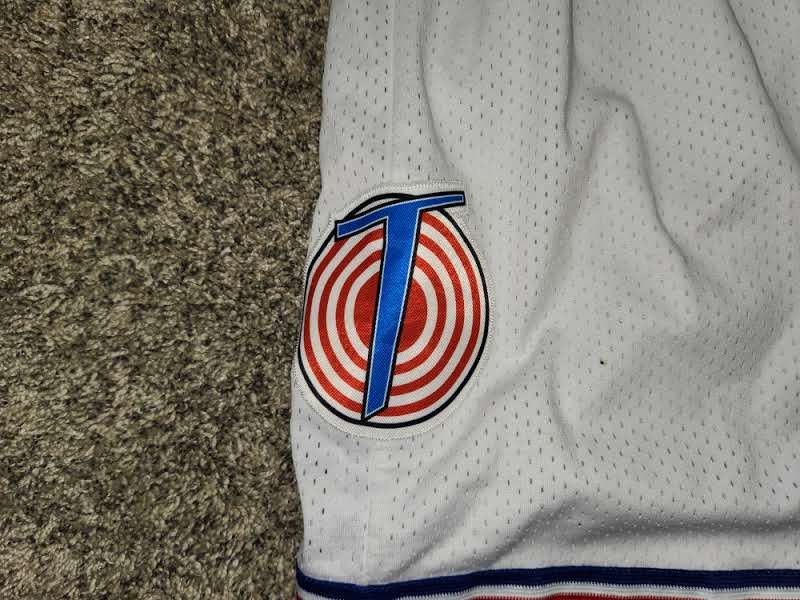 Champion Tune Squad Space Basketball Shorts | Grailed