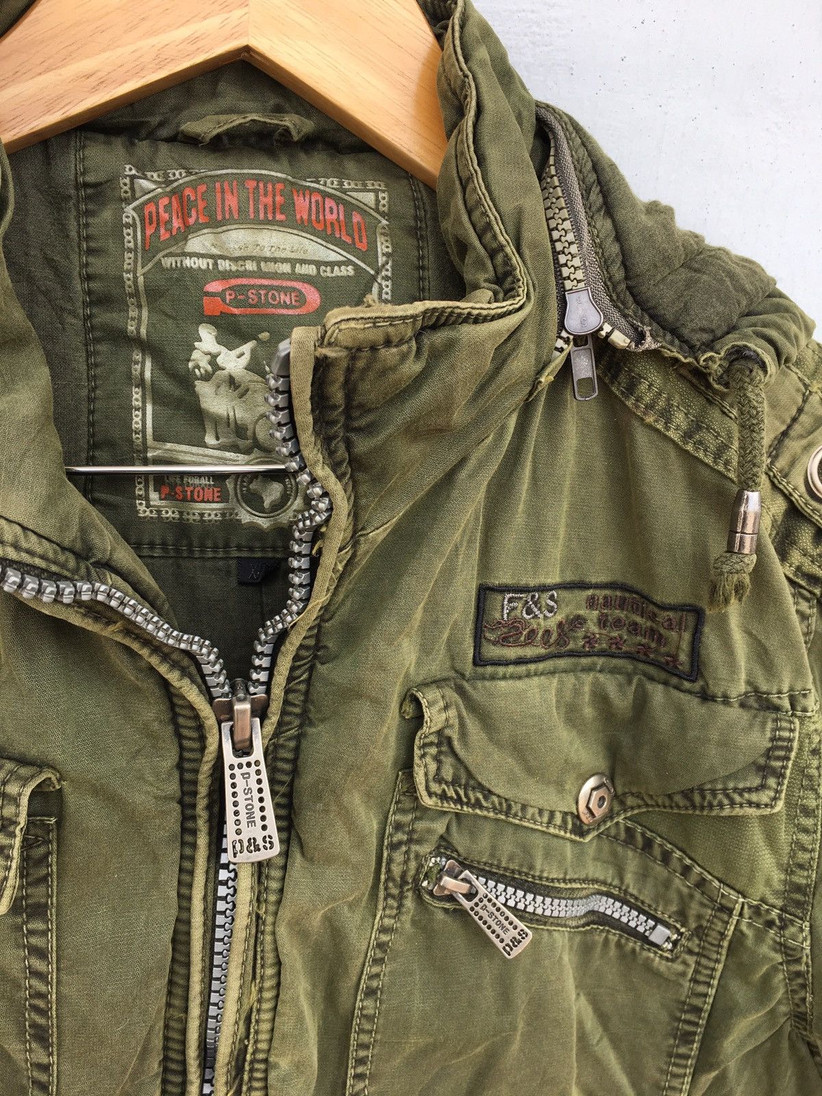 STONE  ミリタリージャケット stein | シュタイン OVERSIZED FLIGHT JACKET (MILITARY KHAKI
