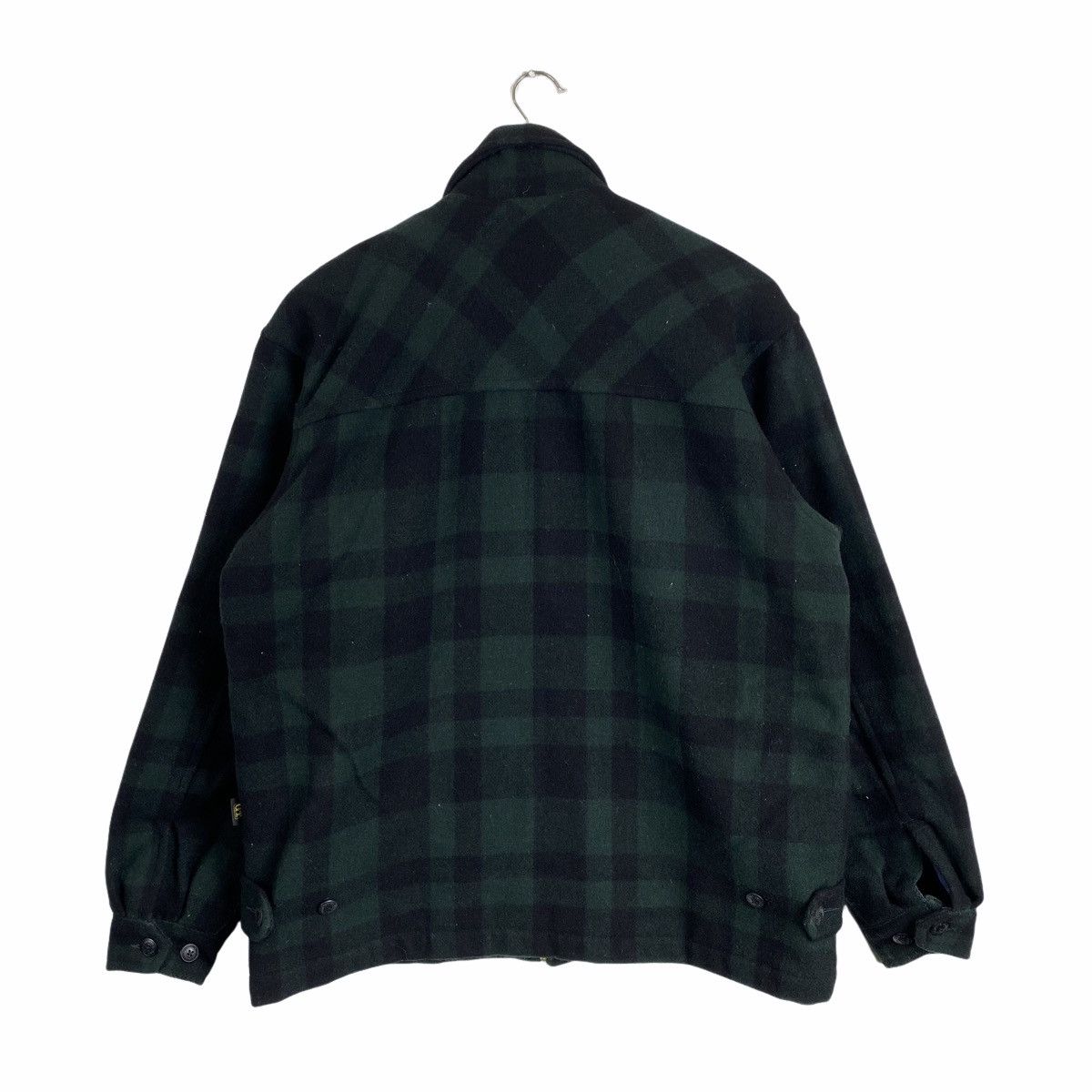 Vintage Vintage GEORGE THOMAS HAWKINS Checkered Tartan Wool Jacket Size US M / EU 48-50 / 2 - 2 Thumbnail