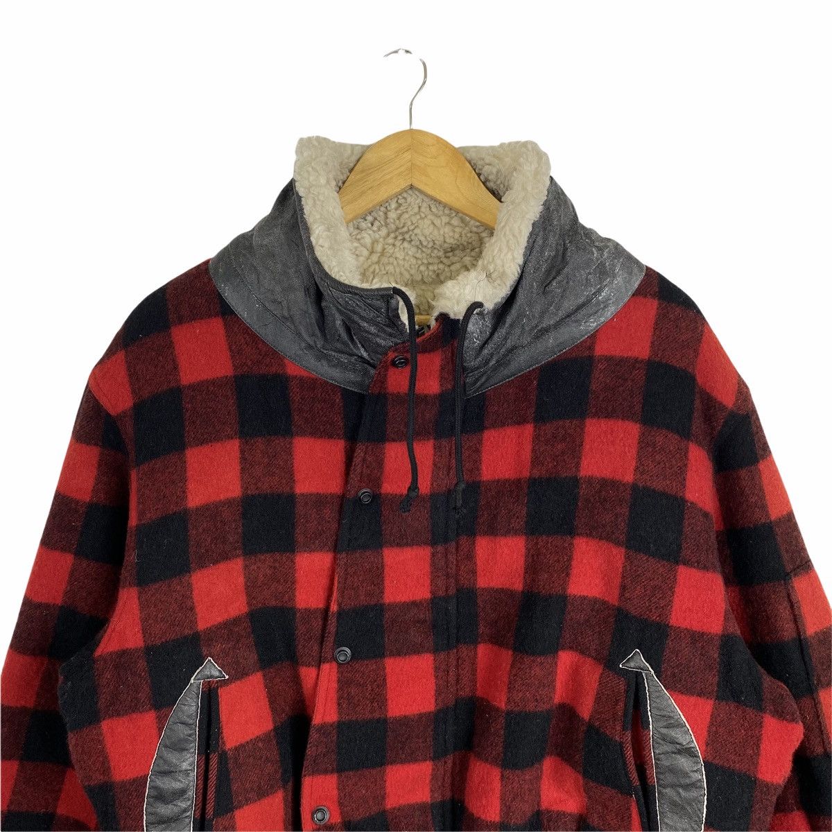 Japanese Brand × Vintage Vintage ARTIGIANO BY KIYOSHI NAKAGAWA Checkered Wool Jacket Size US M / EU 48-50 / 2 - 5 Thumbnail