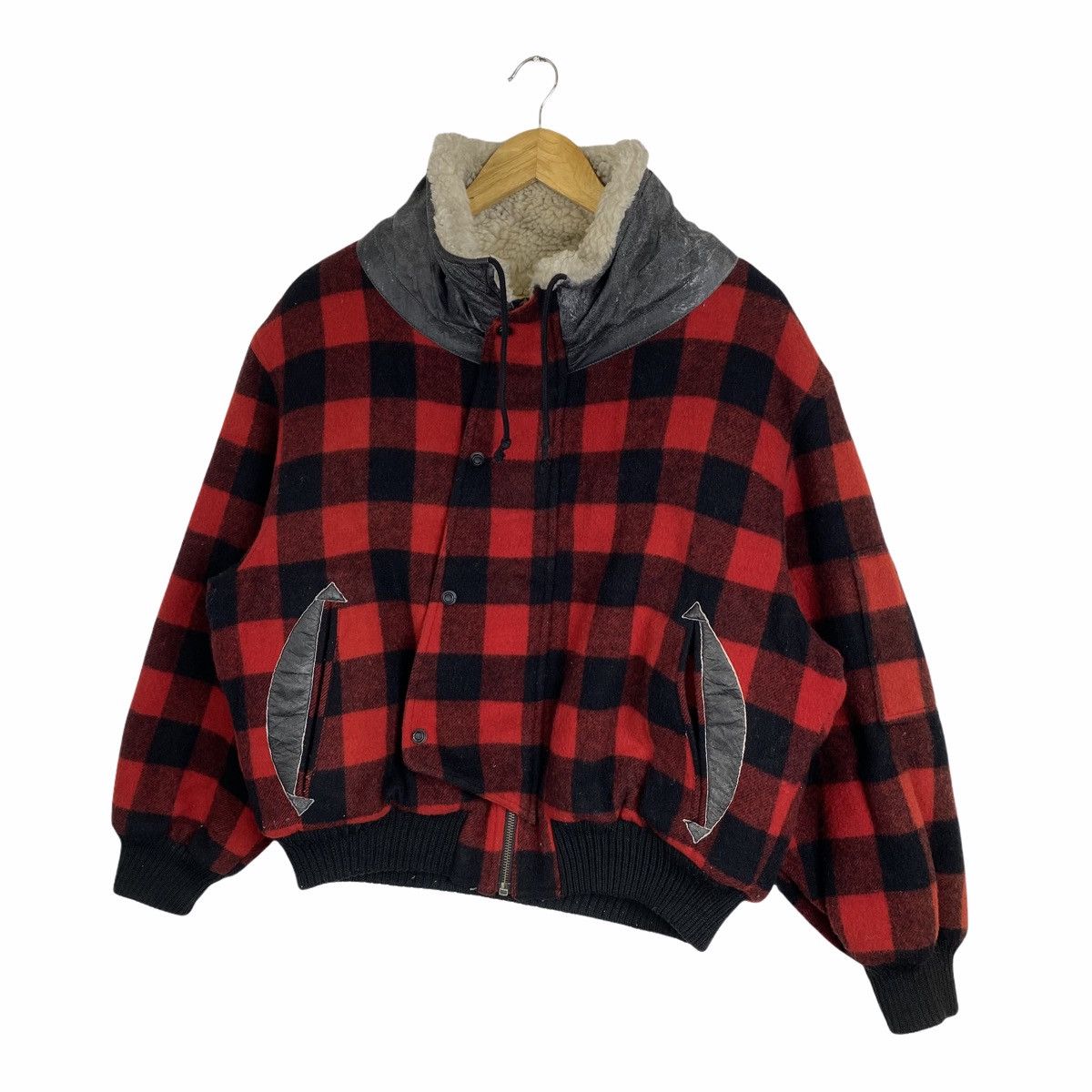 Japanese Brand × Vintage Vintage ARTIGIANO BY KIYOSHI NAKAGAWA Checkered Wool Jacket Size US M / EU 48-50 / 2 - 4 Thumbnail