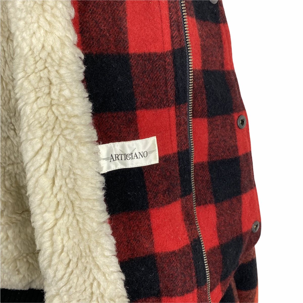 Japanese Brand × Vintage Vintage ARTIGIANO BY KIYOSHI NAKAGAWA Checkered Wool Jacket Size US M / EU 48-50 / 2 - 6 Thumbnail