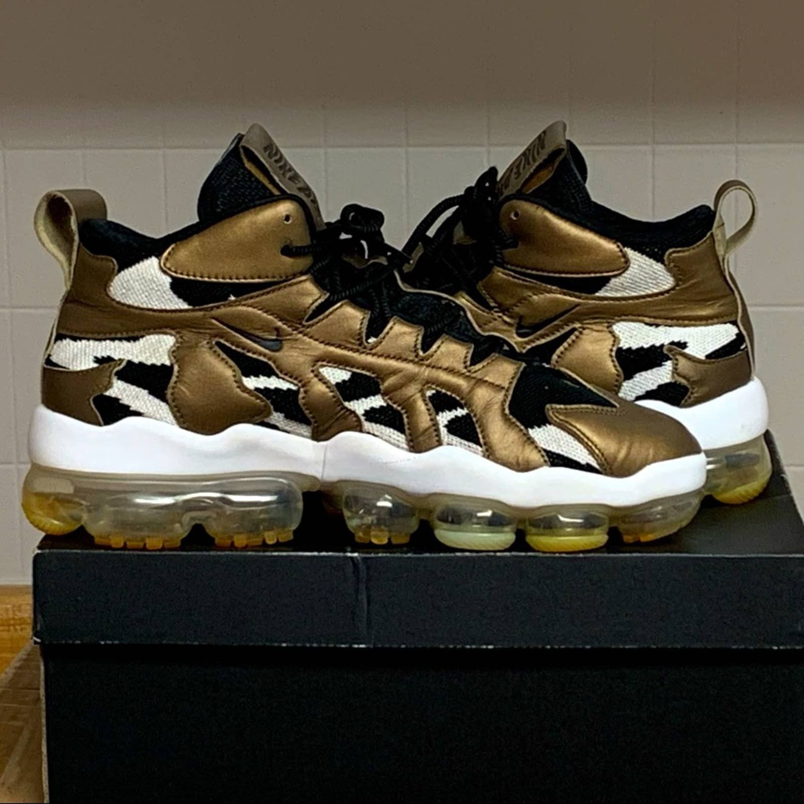 NIKE AIR VAPORMAX GLIESE METALLIC FIELD SHOES SIZE RARE