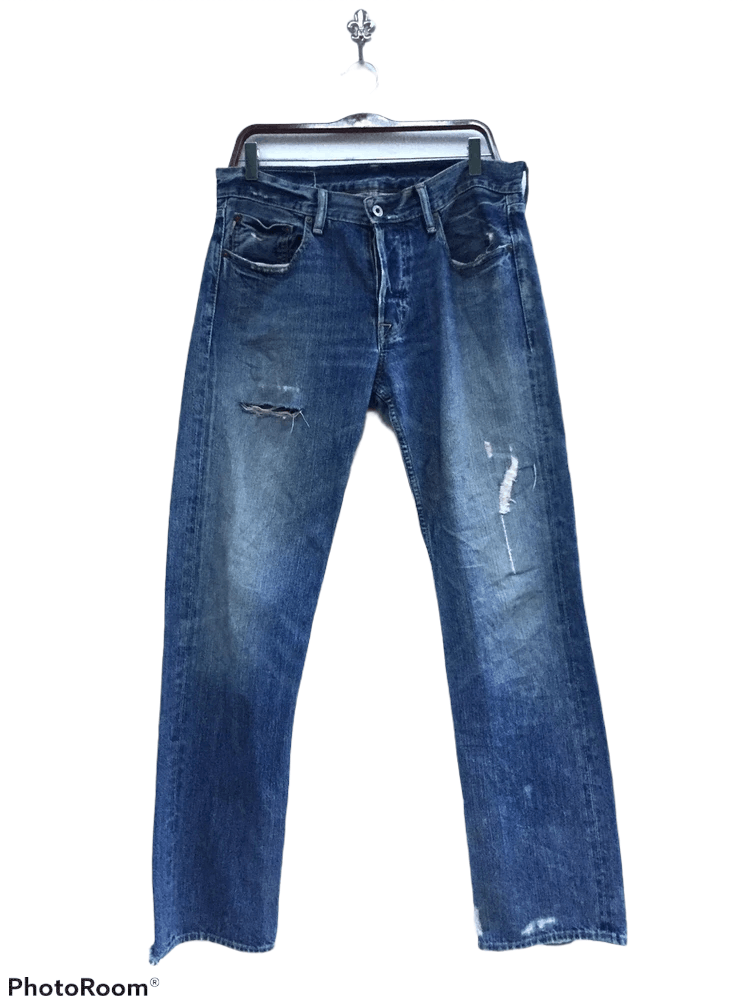 Polo Ralph Lauren RALPH LAUREN DENIM SELVAGE PANTS Size US 34 / EU 50 - 2 Thumbnail