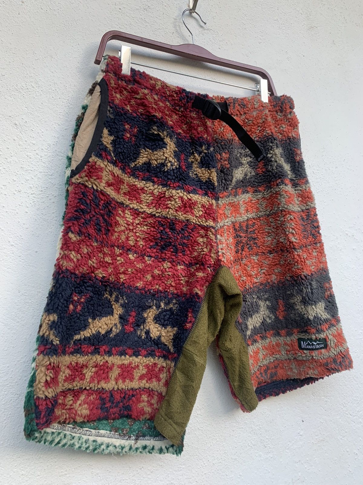 Designer × Manastash MANASTASH NAVAJO SHERPA SHORT PANTS Size US 32 / EU 48 - 4 Thumbnail