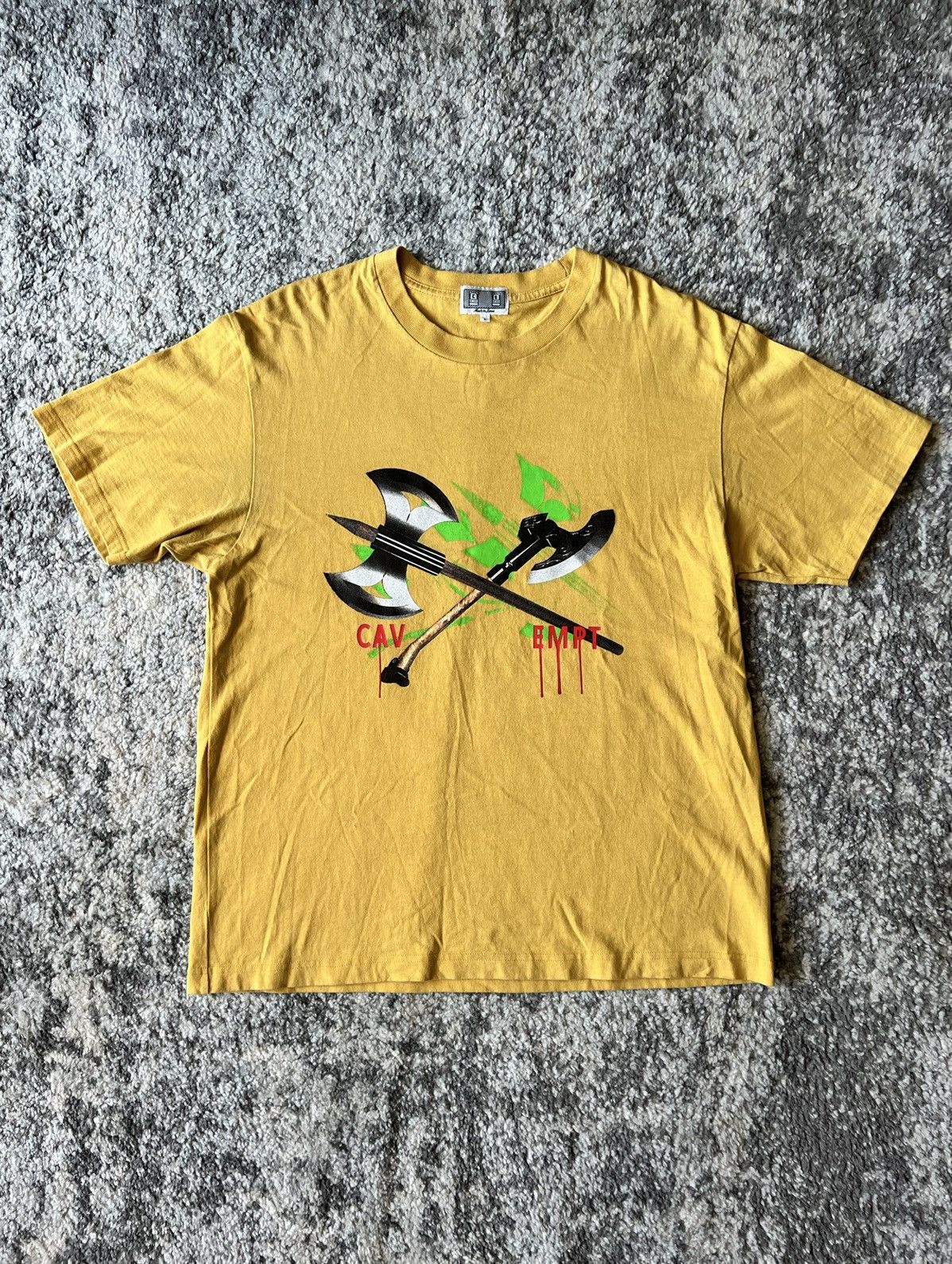 cav-empt-cav-empt-double-axe-t-shirt-grailed