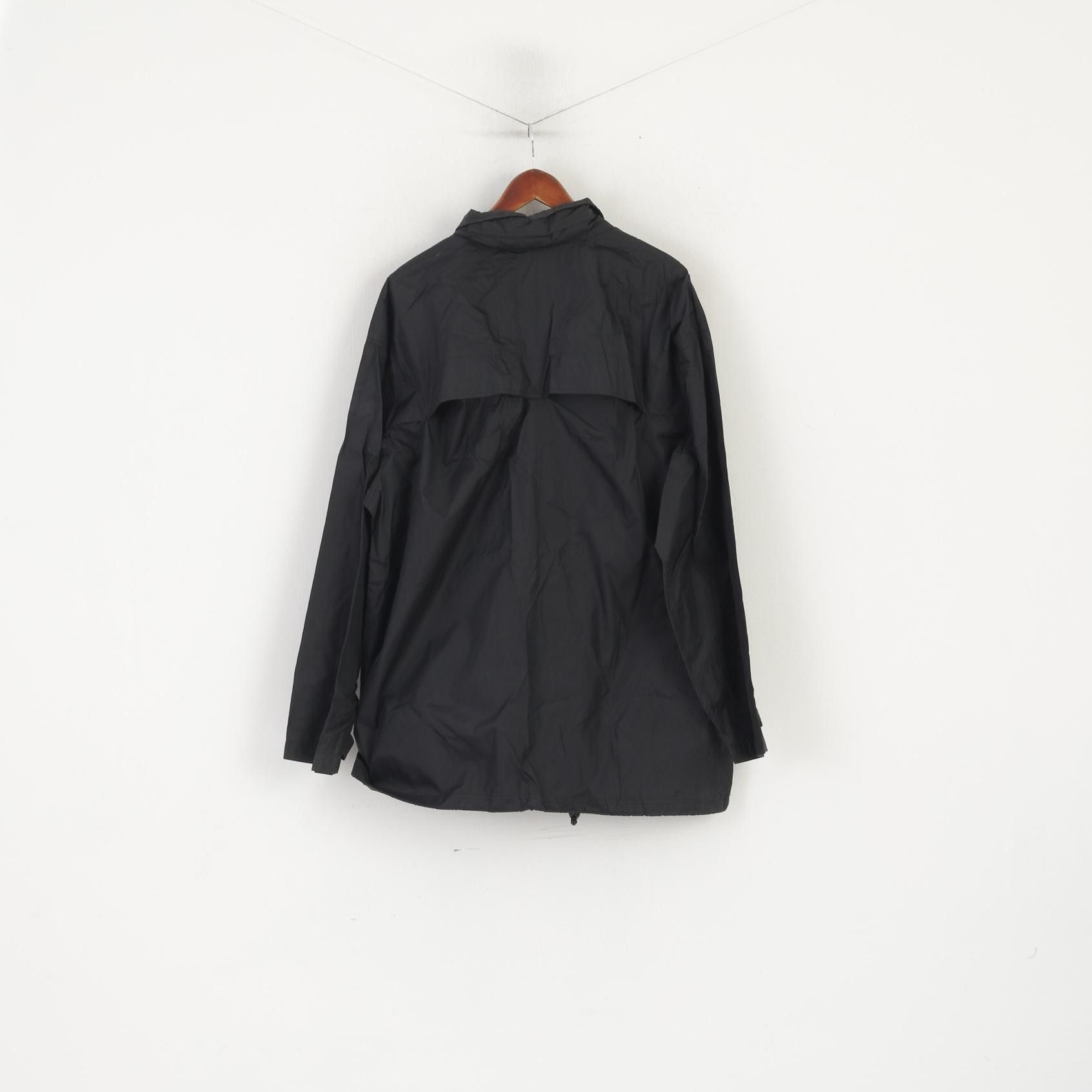 Umbro × Vintage Umbro Men XXL Jacket Black Nylon Waterproof 6796 Size US XXL / EU 58 / 5 - 6 Thumbnail