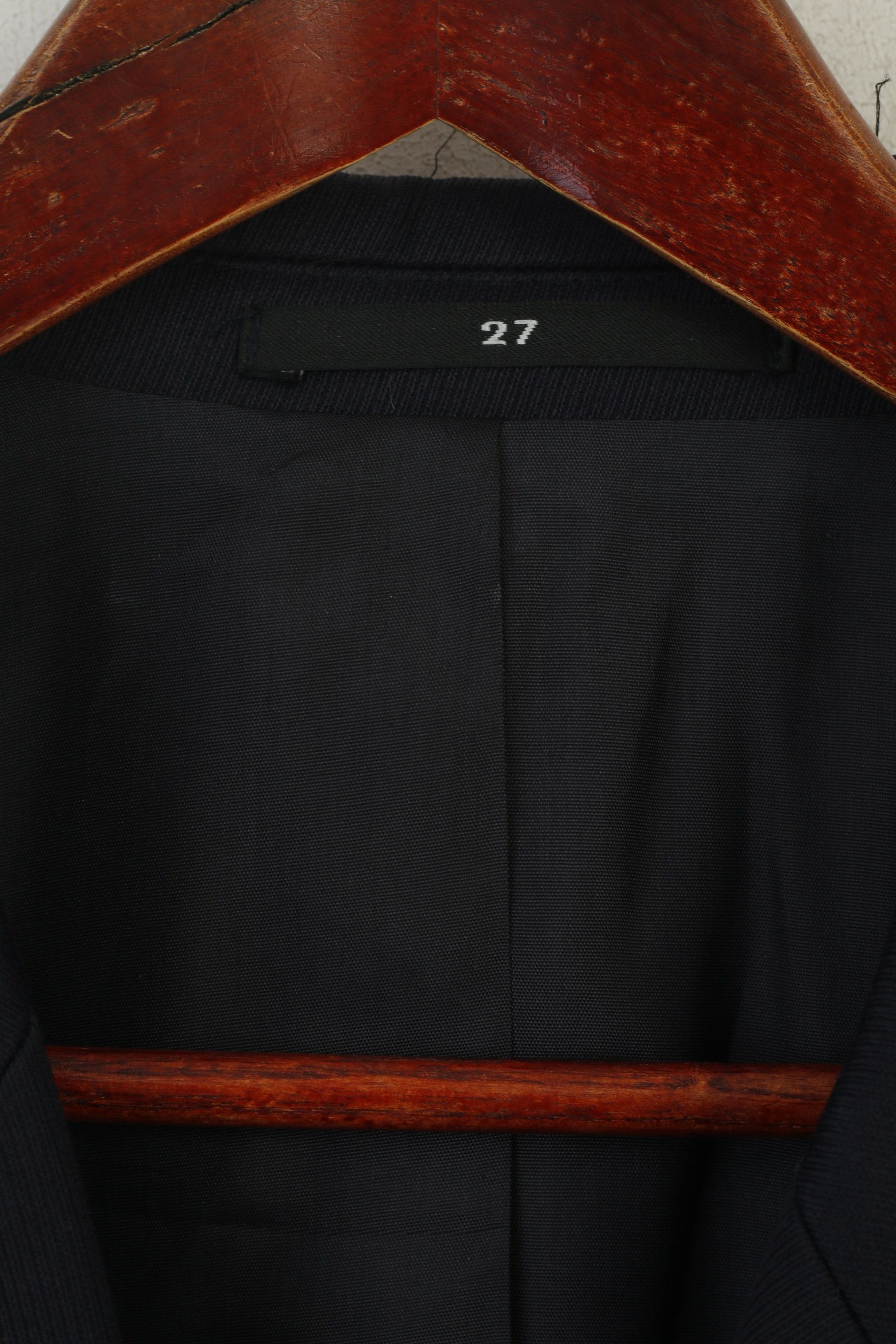 Vintage Ziegler Men 40 27 Blazer Navy Germany Fire Brigade 8211 Size 40R - 5 Thumbnail